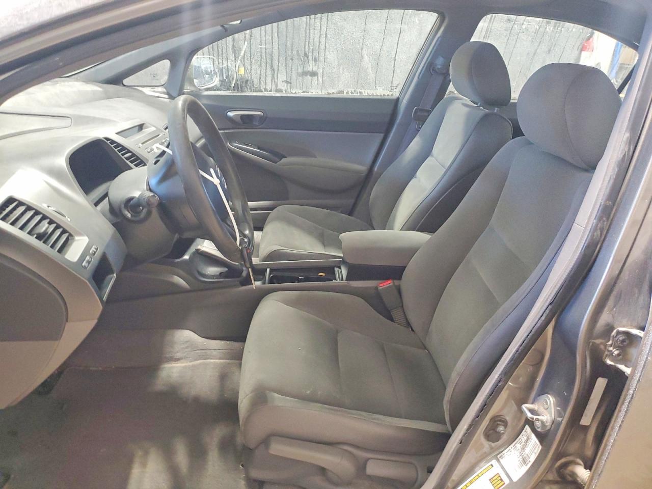 2007 Honda Civic Lx Gray vin: 1HGFA15537L125151