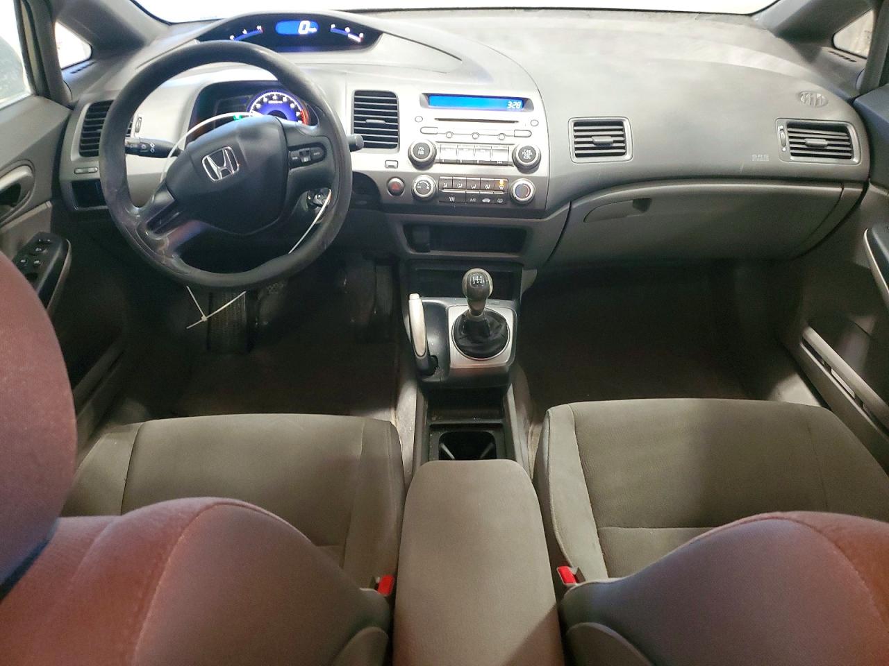 2007 Honda Civic Lx Gray vin: 1HGFA15537L125151