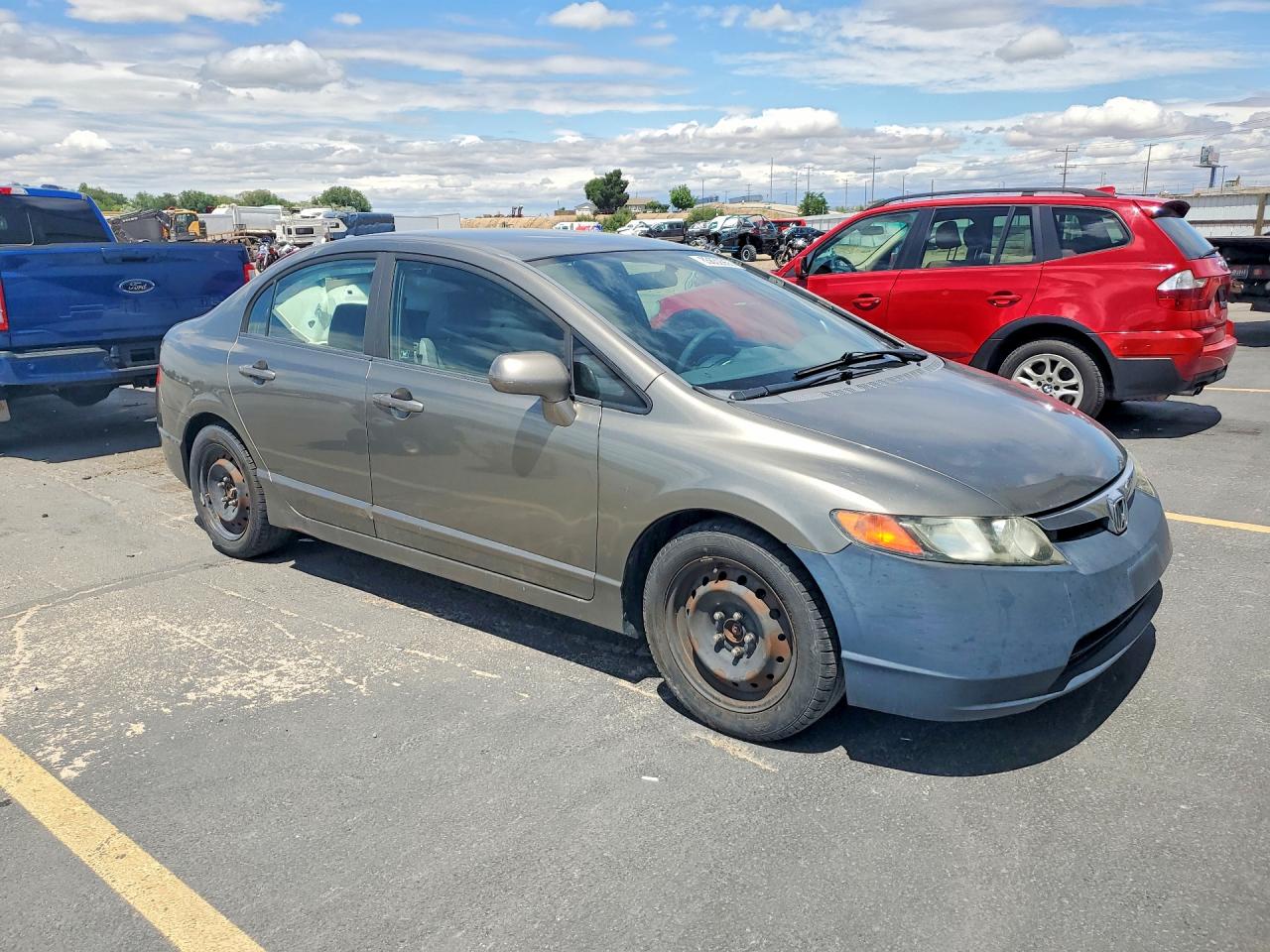 2008 Honda Civic Угольный vin: 1HGFA15538L048329