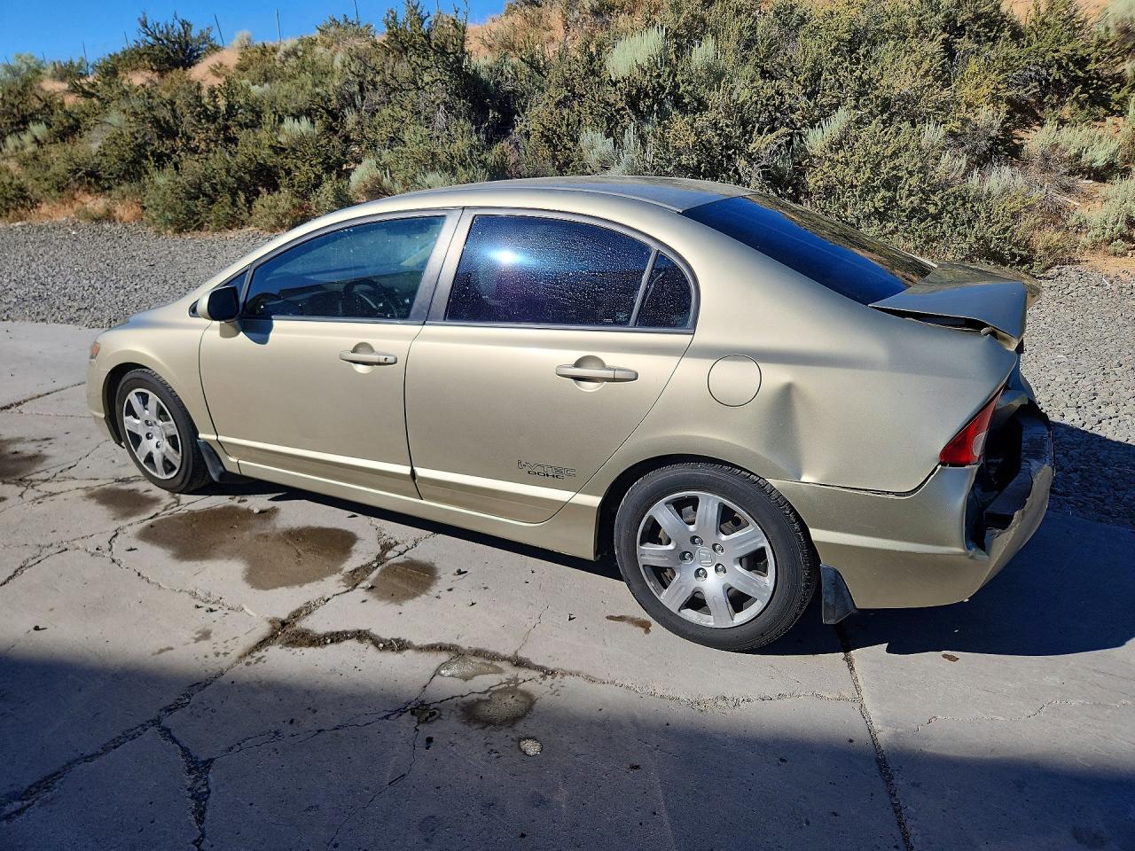 2007 Honda Civic Lx Gold vin: 1HGFA15547L130651