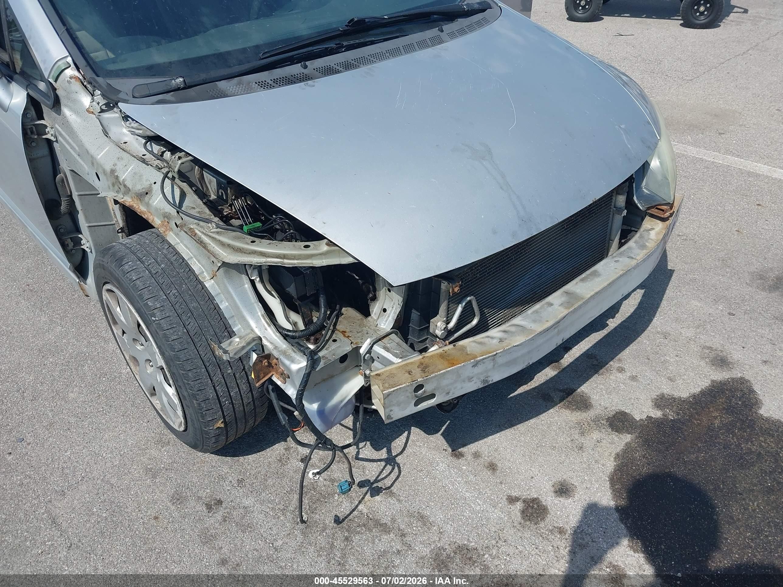 2008 Honda Civic Lx Silver vin: 1HGFA15548L063633