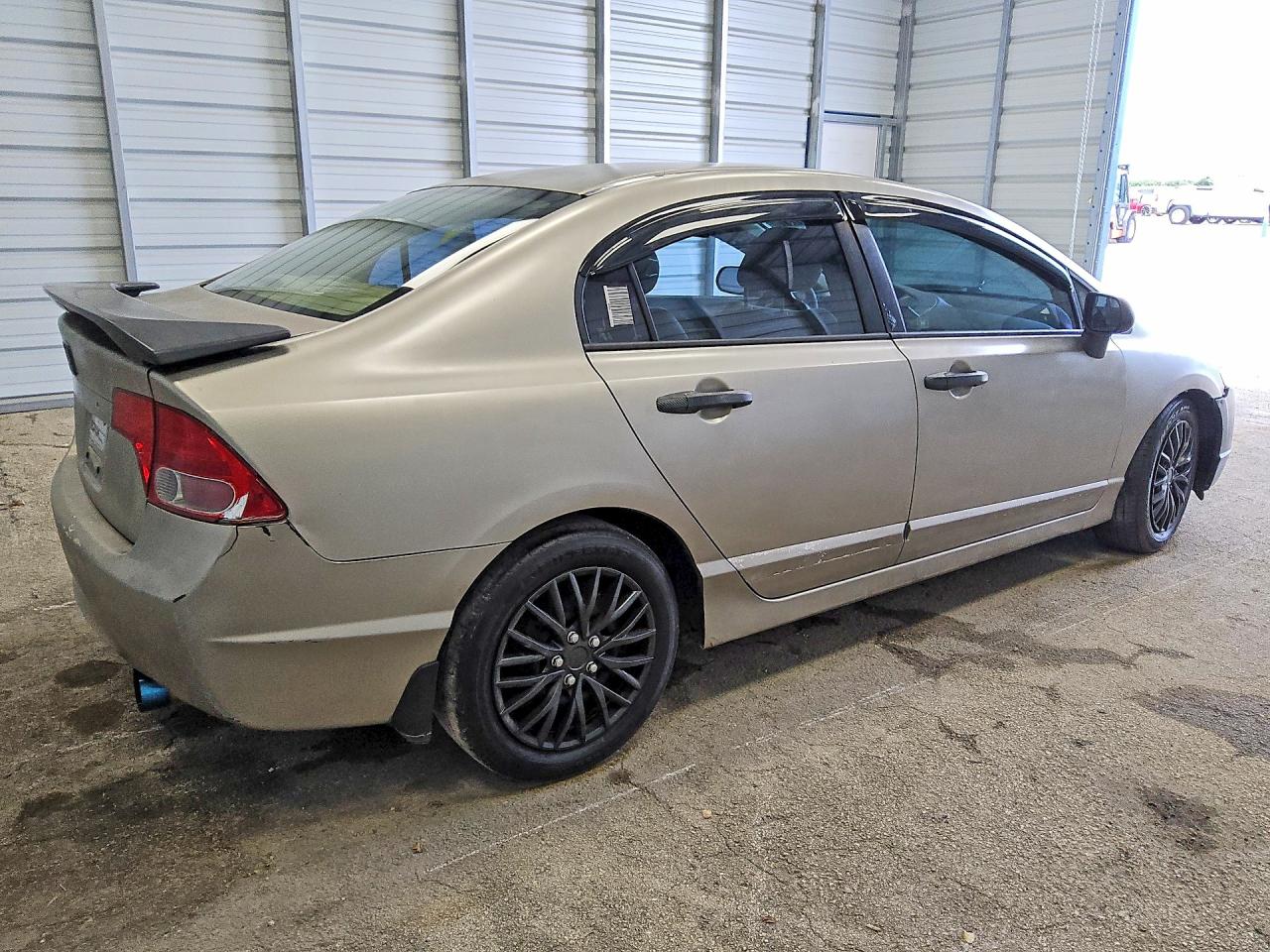 2006 Honda Civic Lx Tan vin: 1HGFA15556L092197