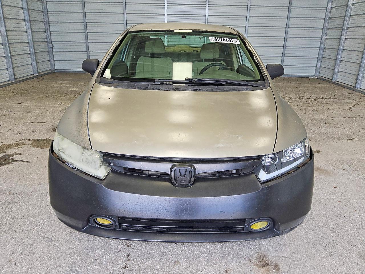 2006 Honda Civic Lx Tan vin: 1HGFA15556L092197