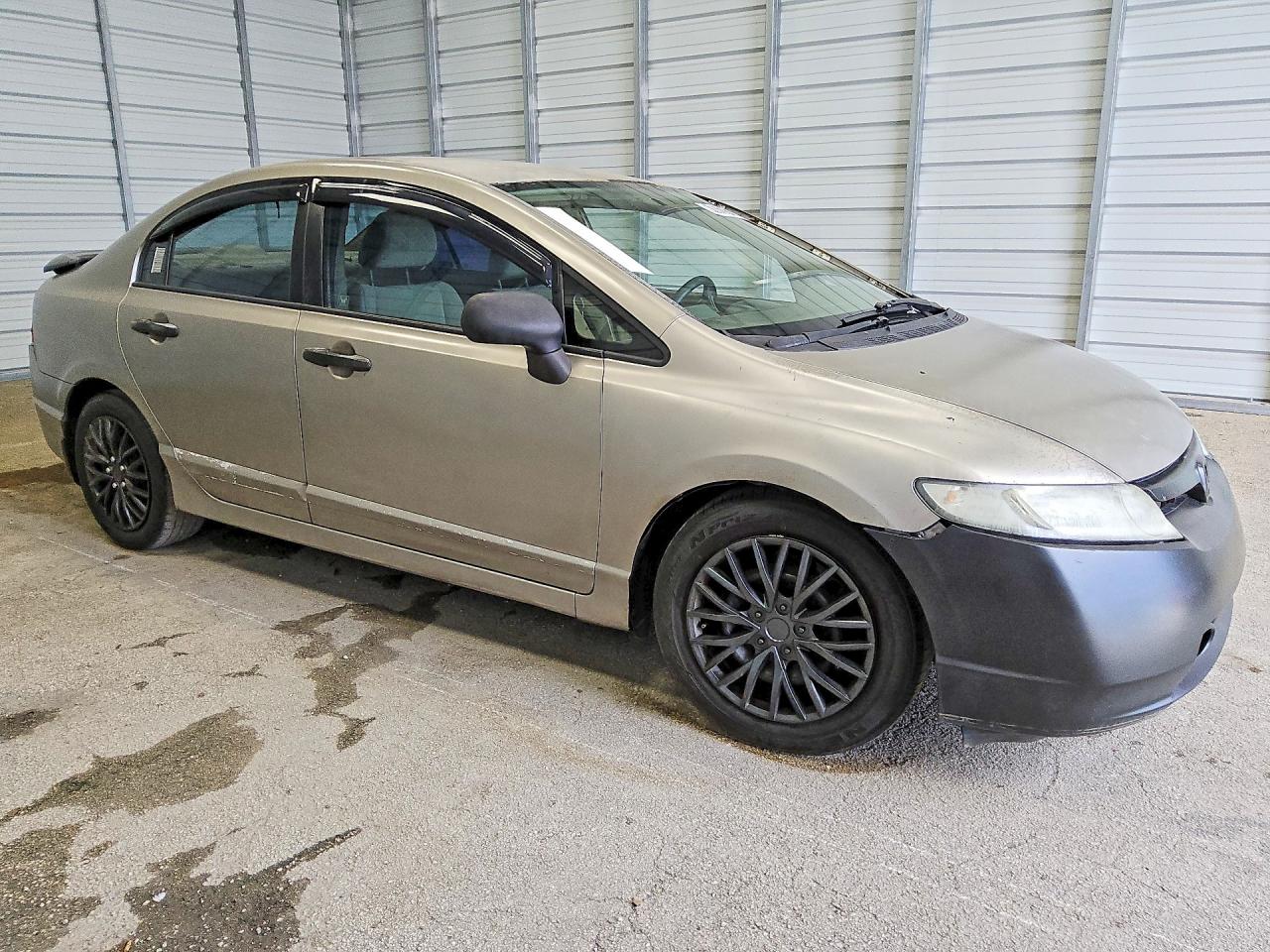 2006 Honda Civic Lx Tan vin: 1HGFA15556L092197