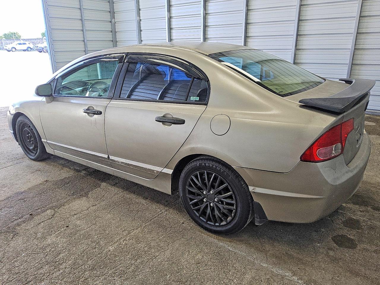 2006 Honda Civic Lx Tan vin: 1HGFA15556L092197