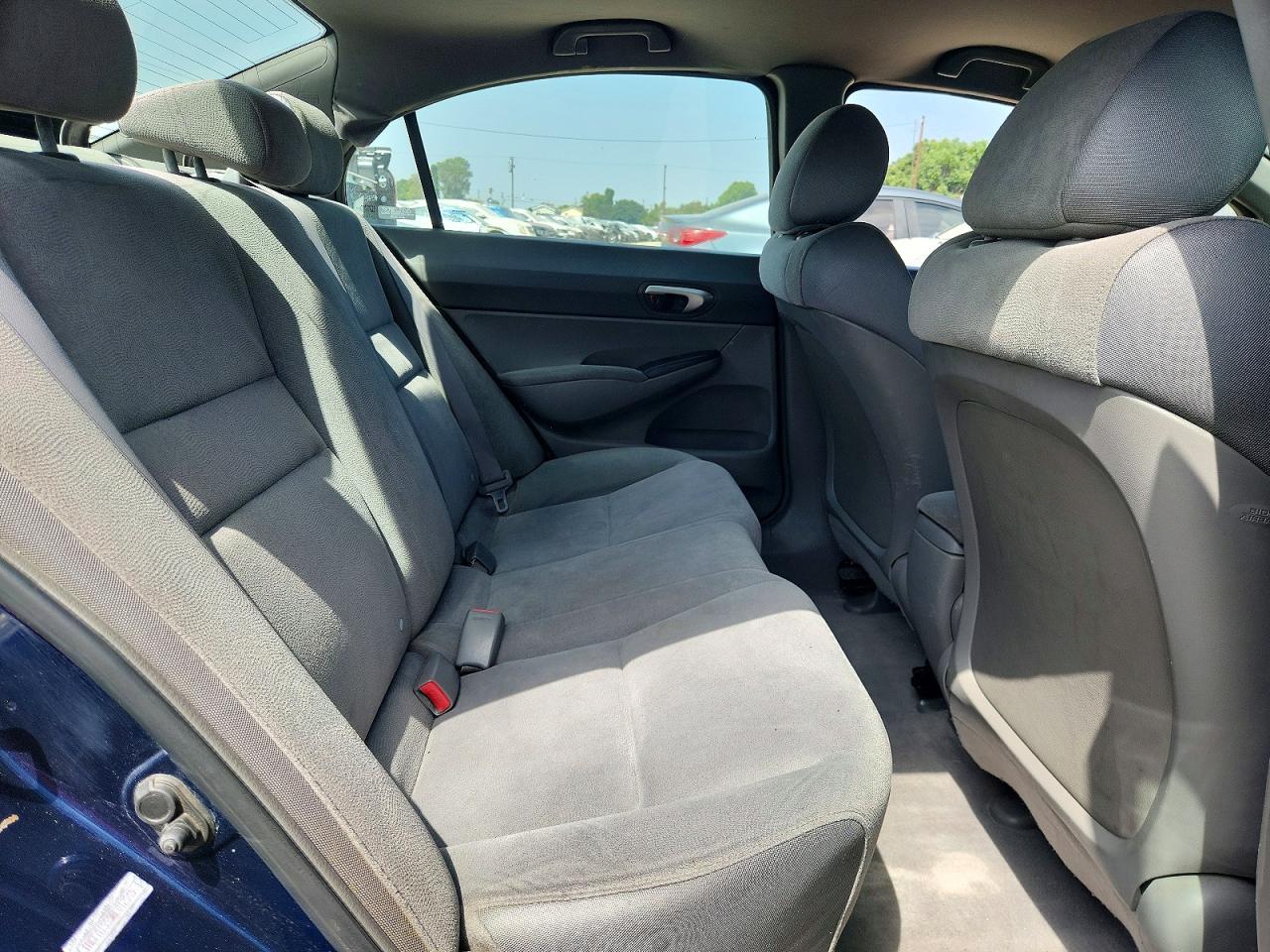 2008 Honda Civic Lx Blue vin: 1HGFA15558L012545