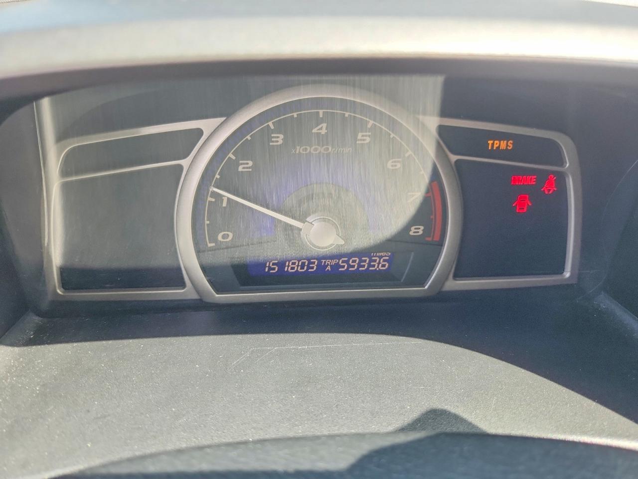 2008 Honda Civic Lx Blue vin: 1HGFA15558L012545