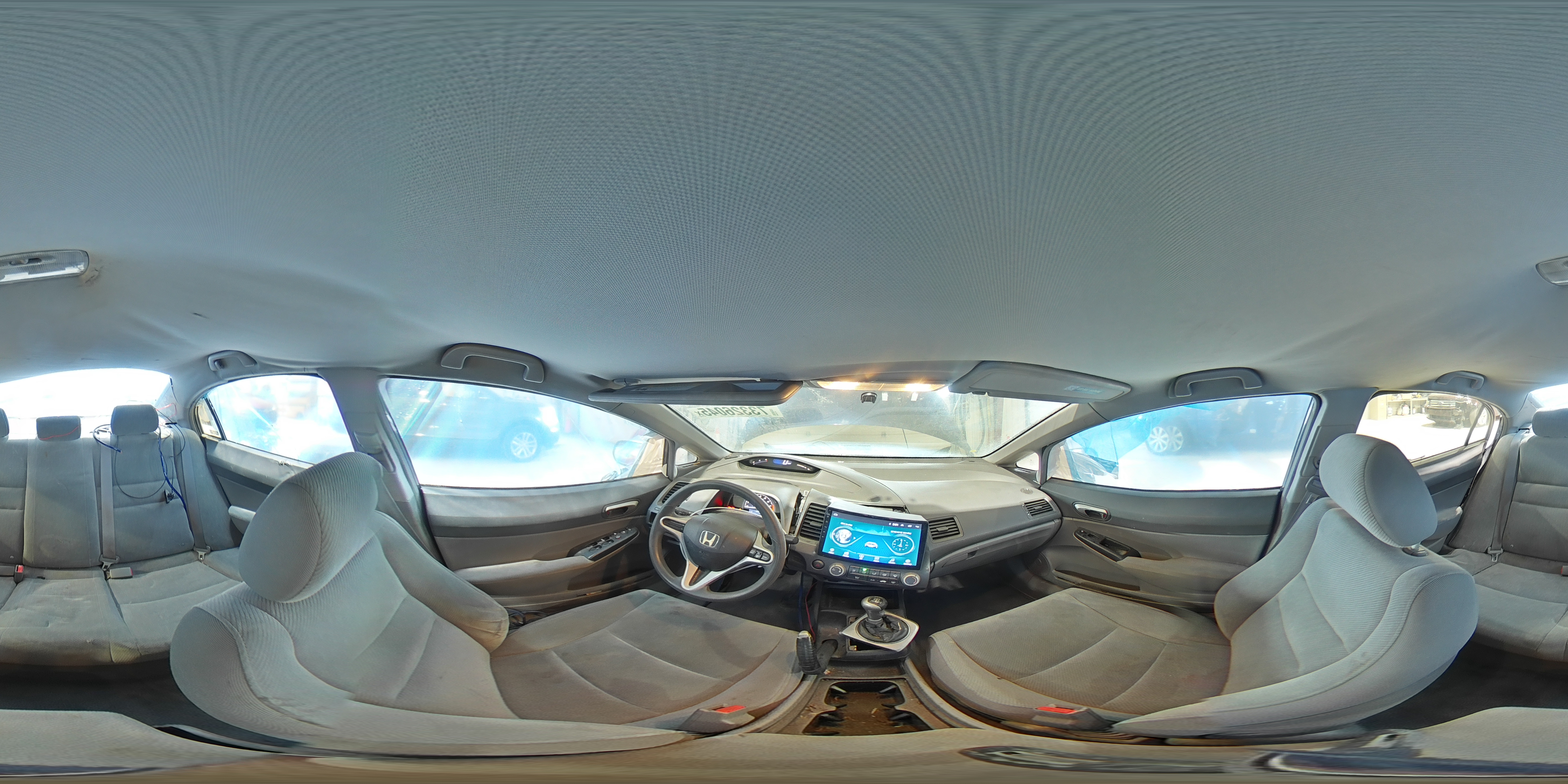 2009 Hond Civic Lx Blue vin: 1HGFA15569L010210