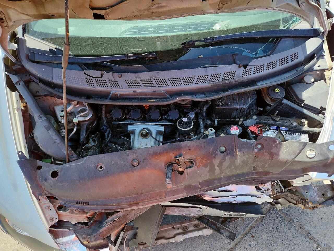 2006 Honda Civic Lx Серебряный vin: 1HGFA15596L116260
