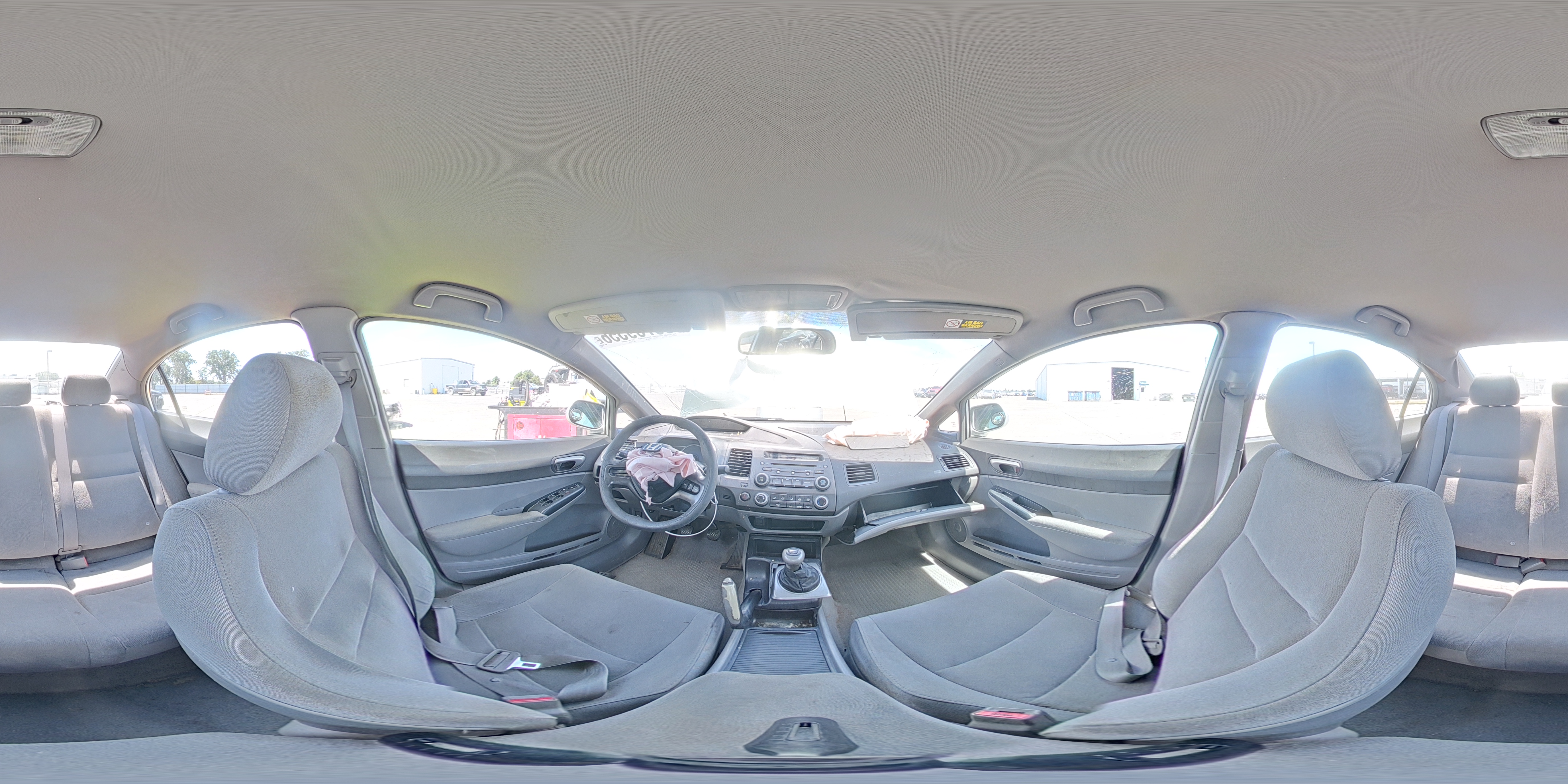 2006 Honda Civic Lx Серебряный vin: 1HGFA15596L116260