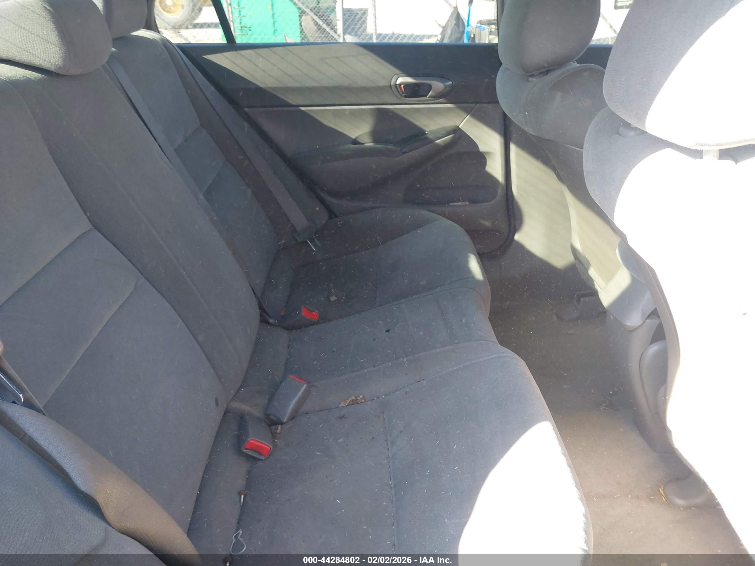 2008 Honda Civic Lx Gray vin: 1HGFA15598L040106