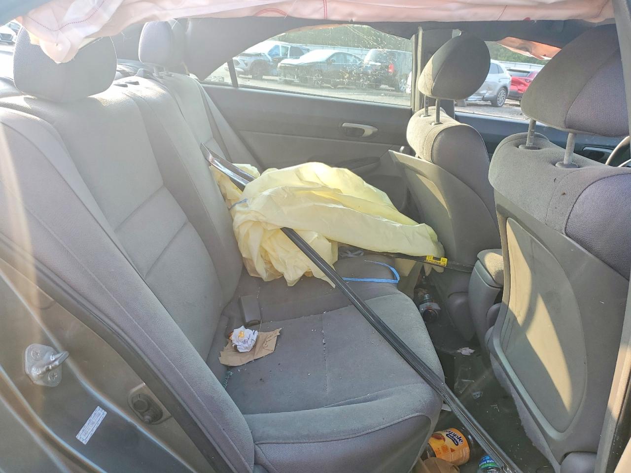 2008 Honda Civic Lx Серый vin: 1HGFA15598L077480