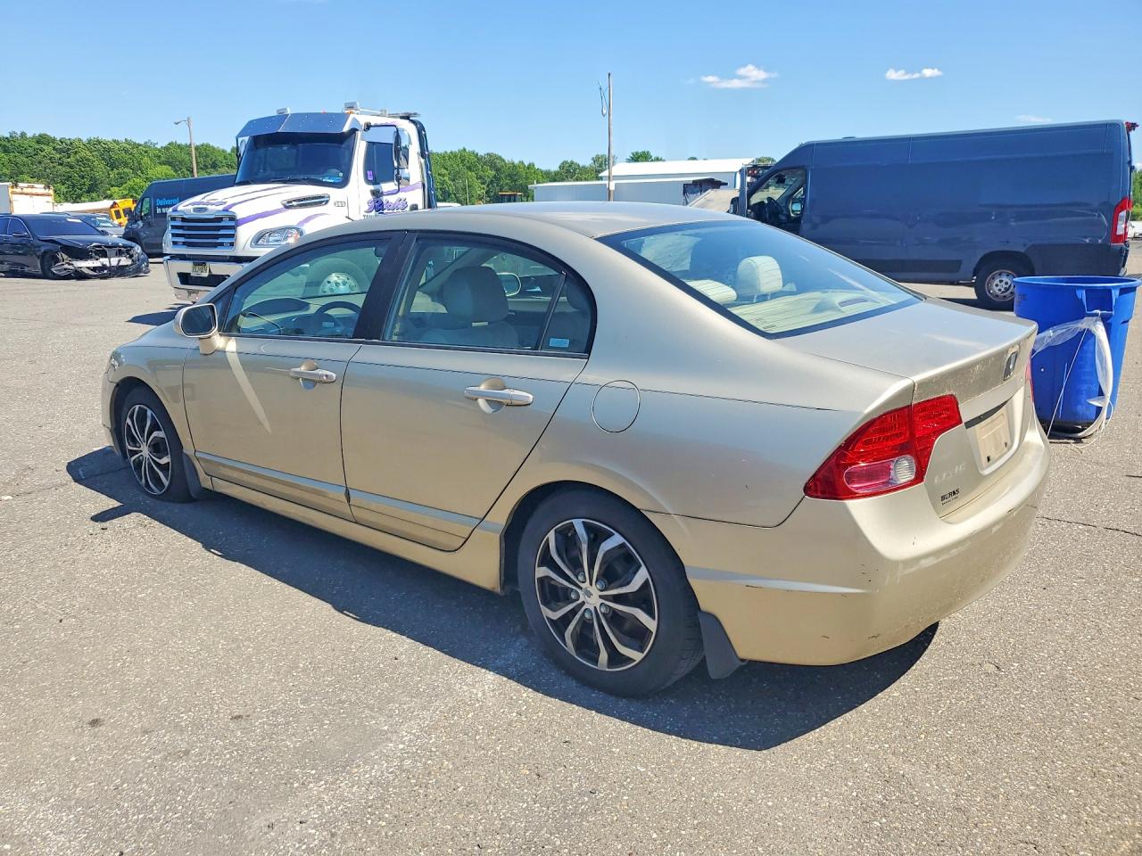 2008 Honda Civic Tan vin: 1HGFA15598L088415