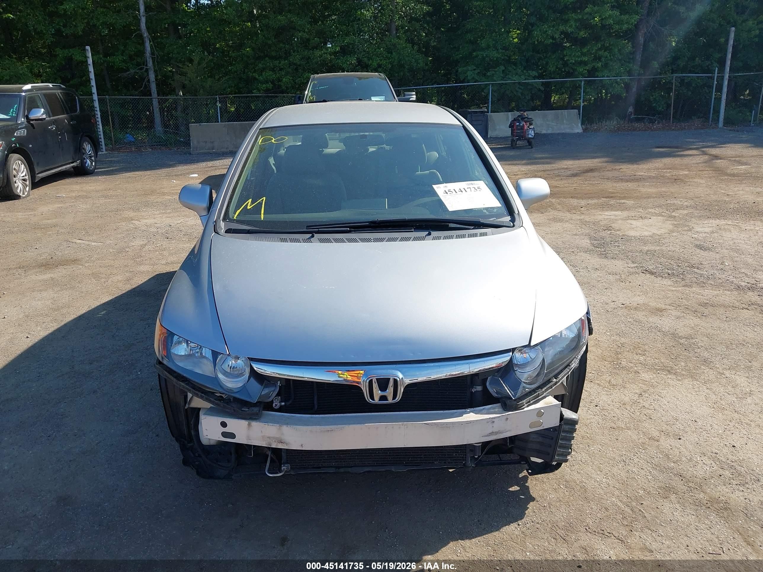 2006 Honda Civic Lx Silver vin: 1HGFA155X6L116266