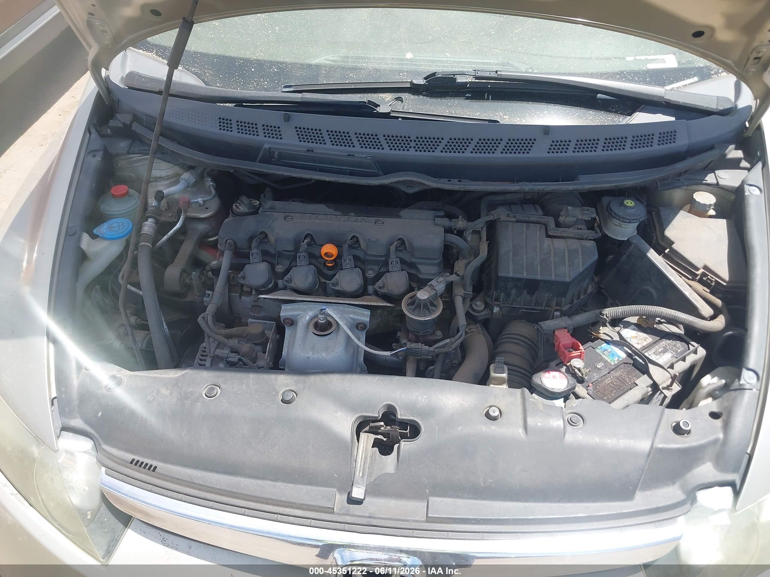 2007 Honda Civic Lx Tan vin: 1HGFA155X7L074442