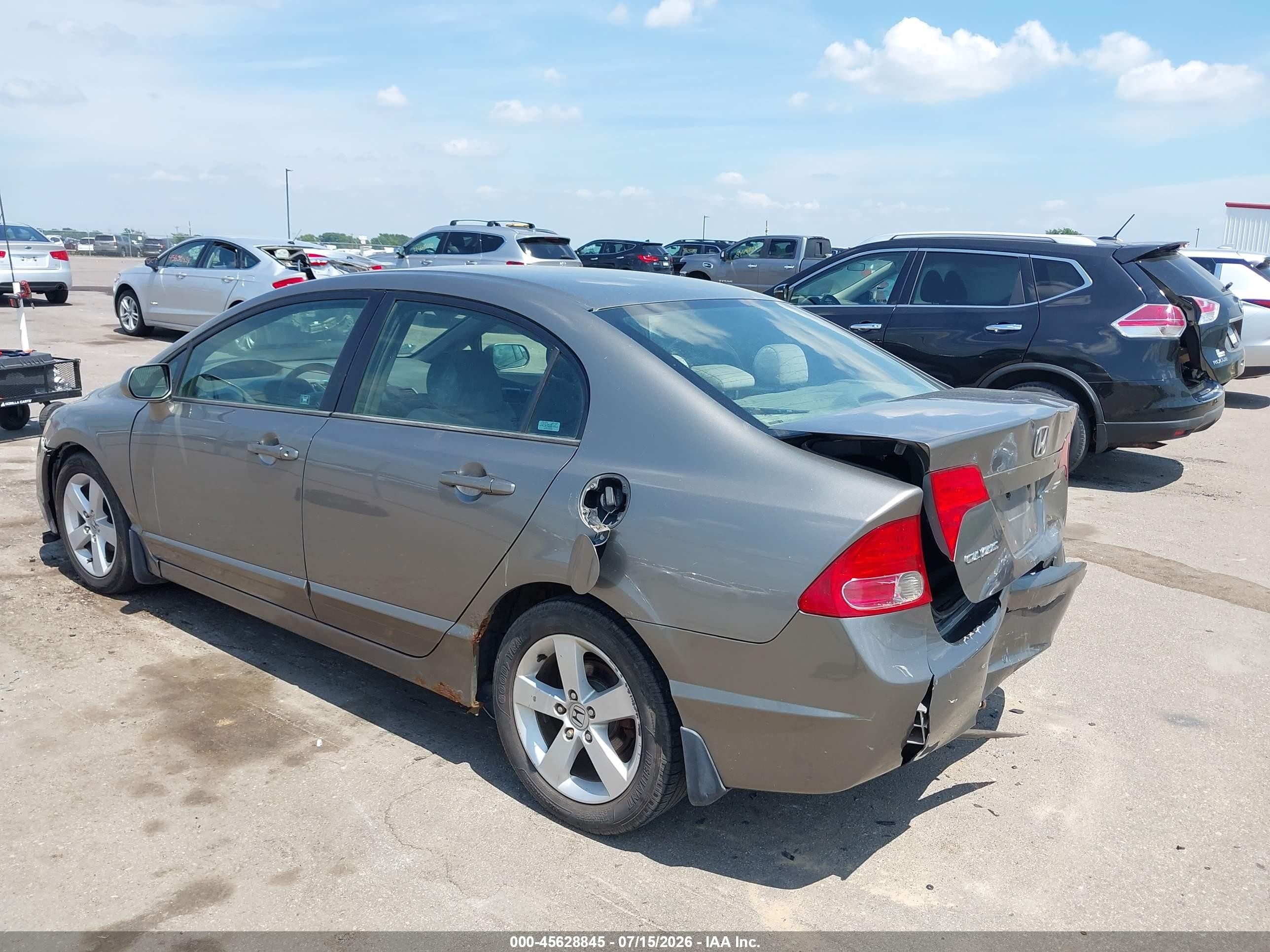 2006 Honda Civic Ex Серый vin: 1HGFA15806L144510
