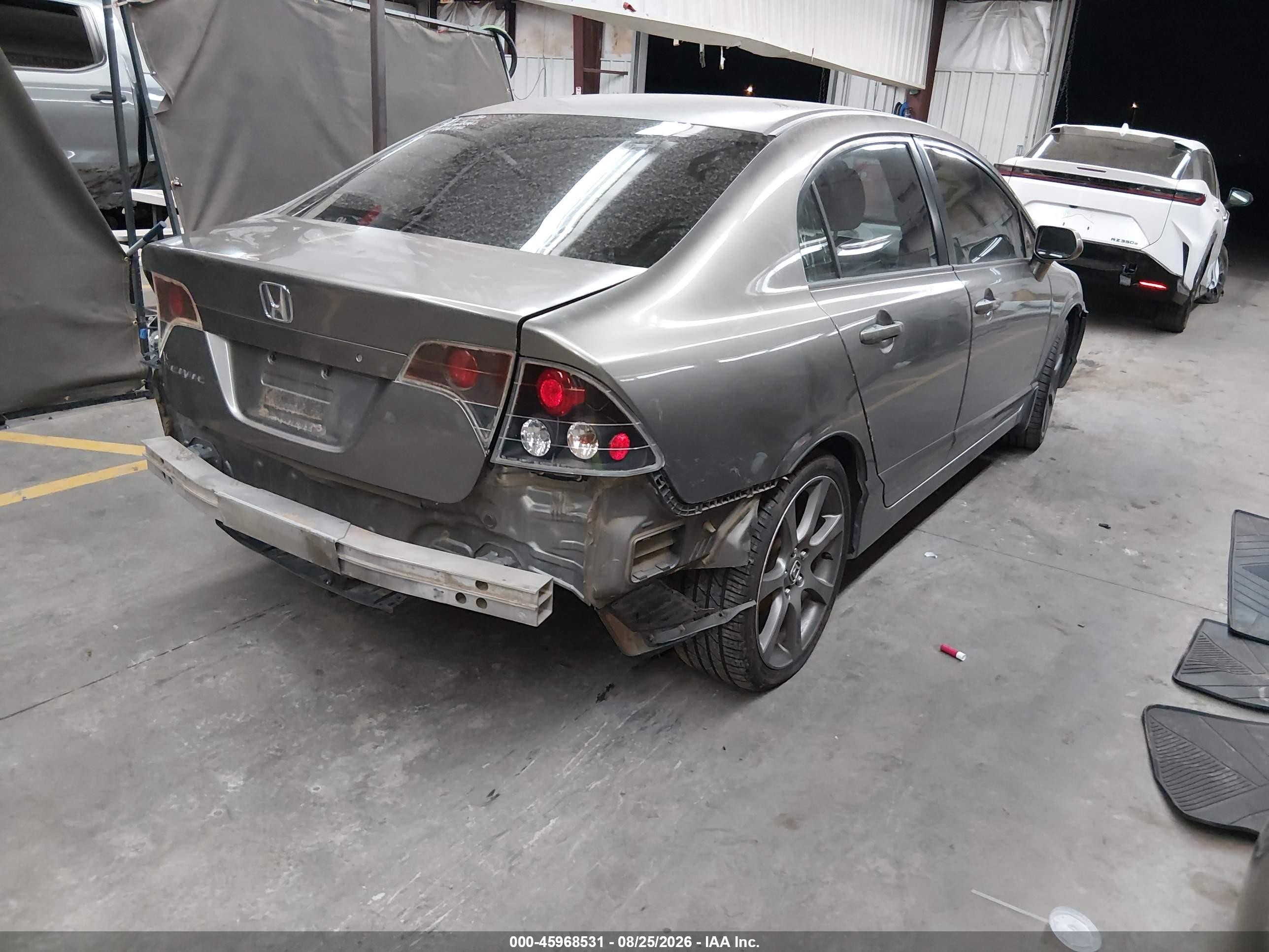 2007 Honda Civic Ex Gray vin: 1HGFA15807L076792
