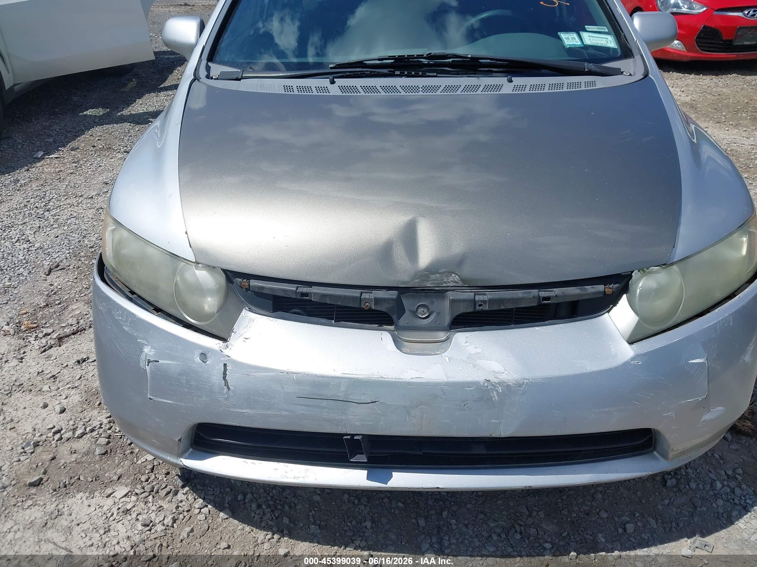 2008 Honda Civic Ex Silver vin: 1HGFA15818L099371
