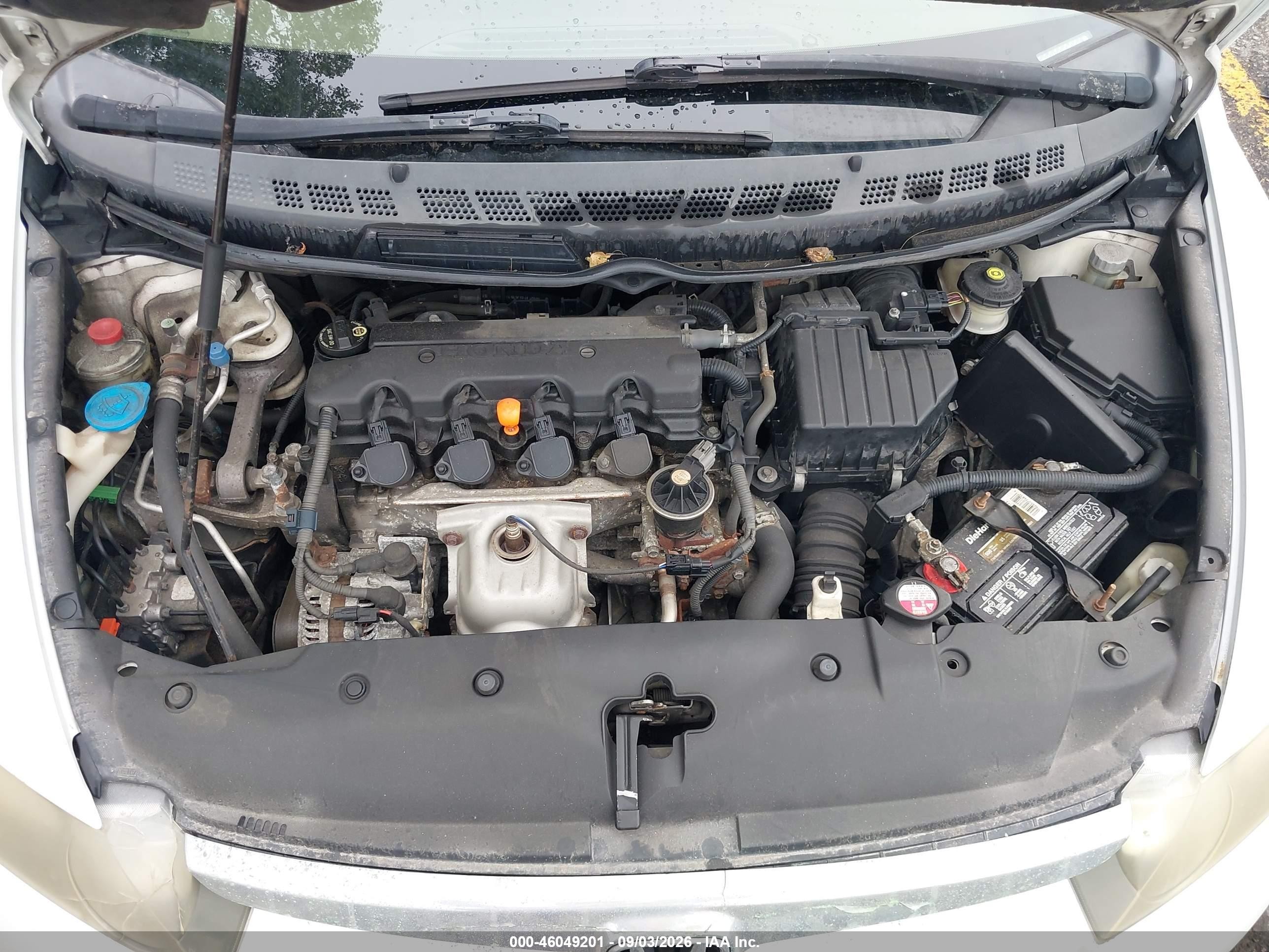 2006 Honda Civic Ex White vin: 1HGFA15826L007357