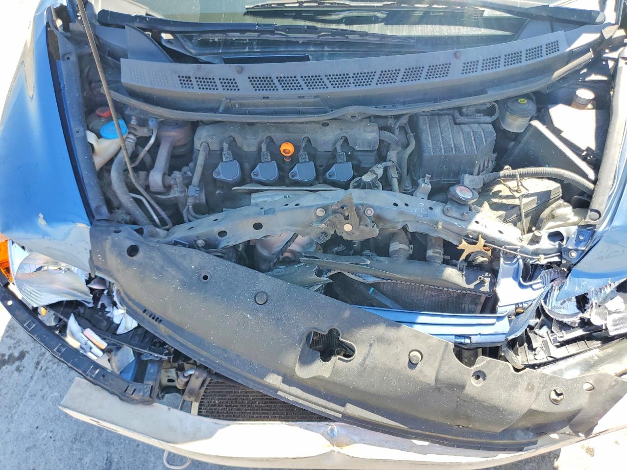 2006 Honda Civic Ex Blue vin: 1HGFA15826L047471