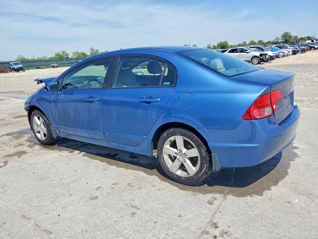 2006 Honda Civic Ex Blue vin: 1HGFA15826L047471