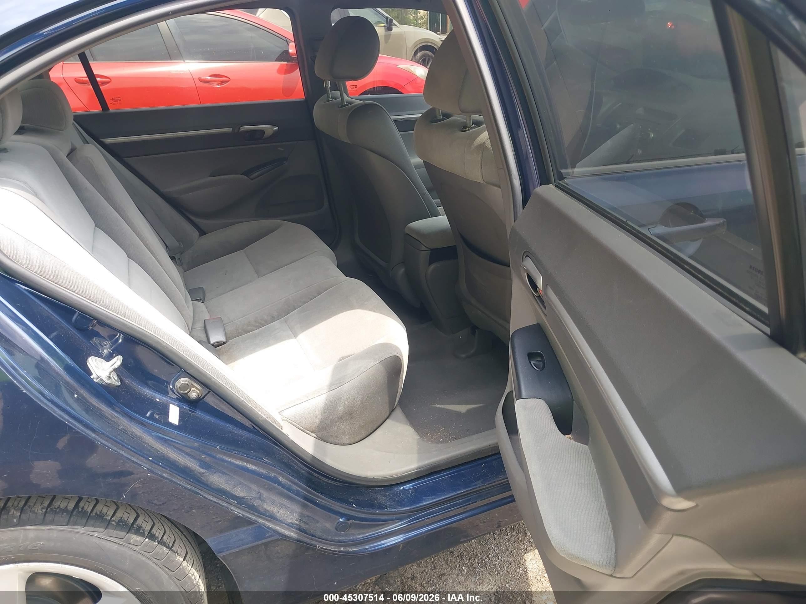 2008 Honda Civic Ex Blue vin: 1HGFA15828L082580
