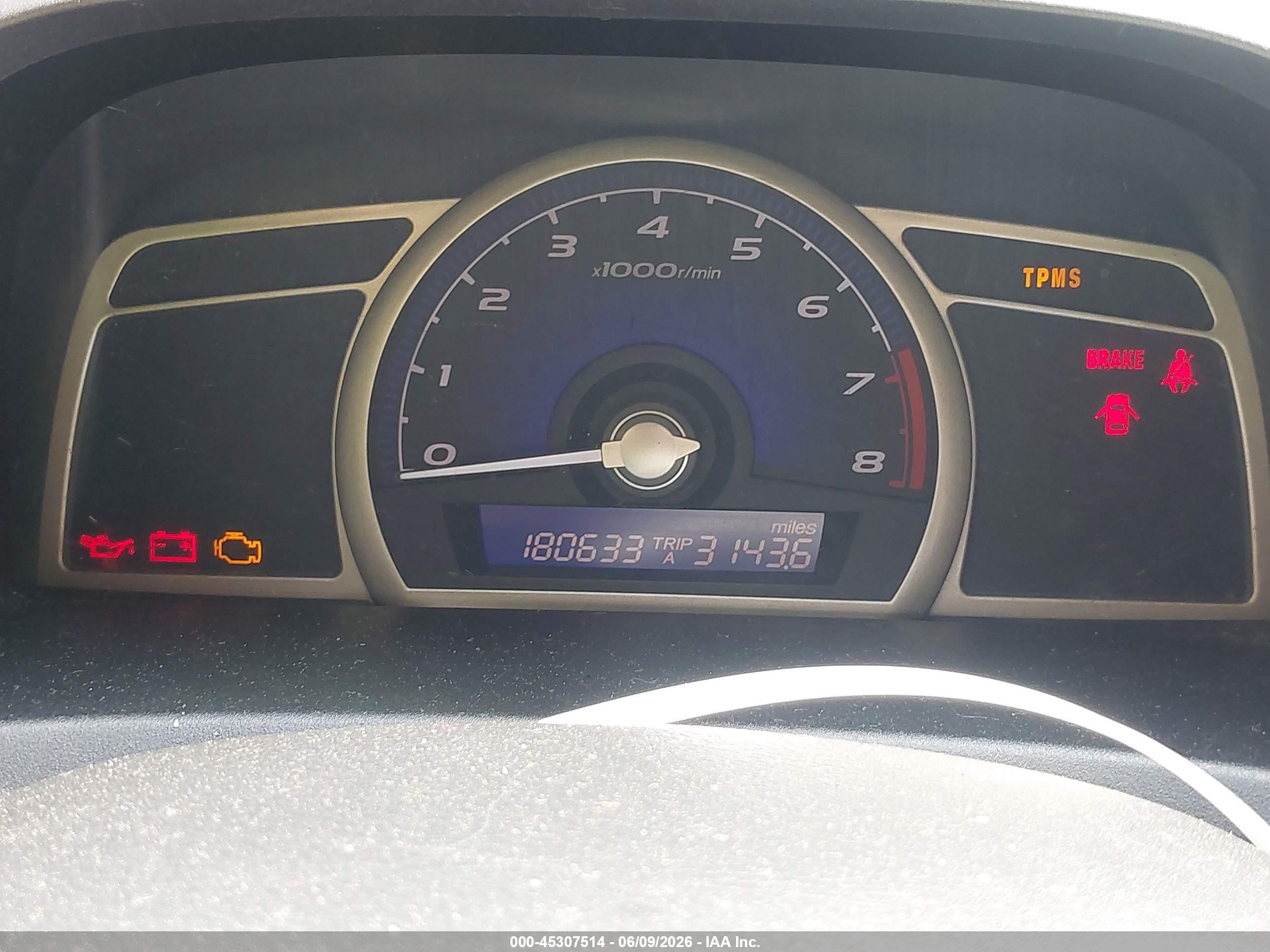 2008 Honda Civic Ex Blue vin: 1HGFA15828L082580
