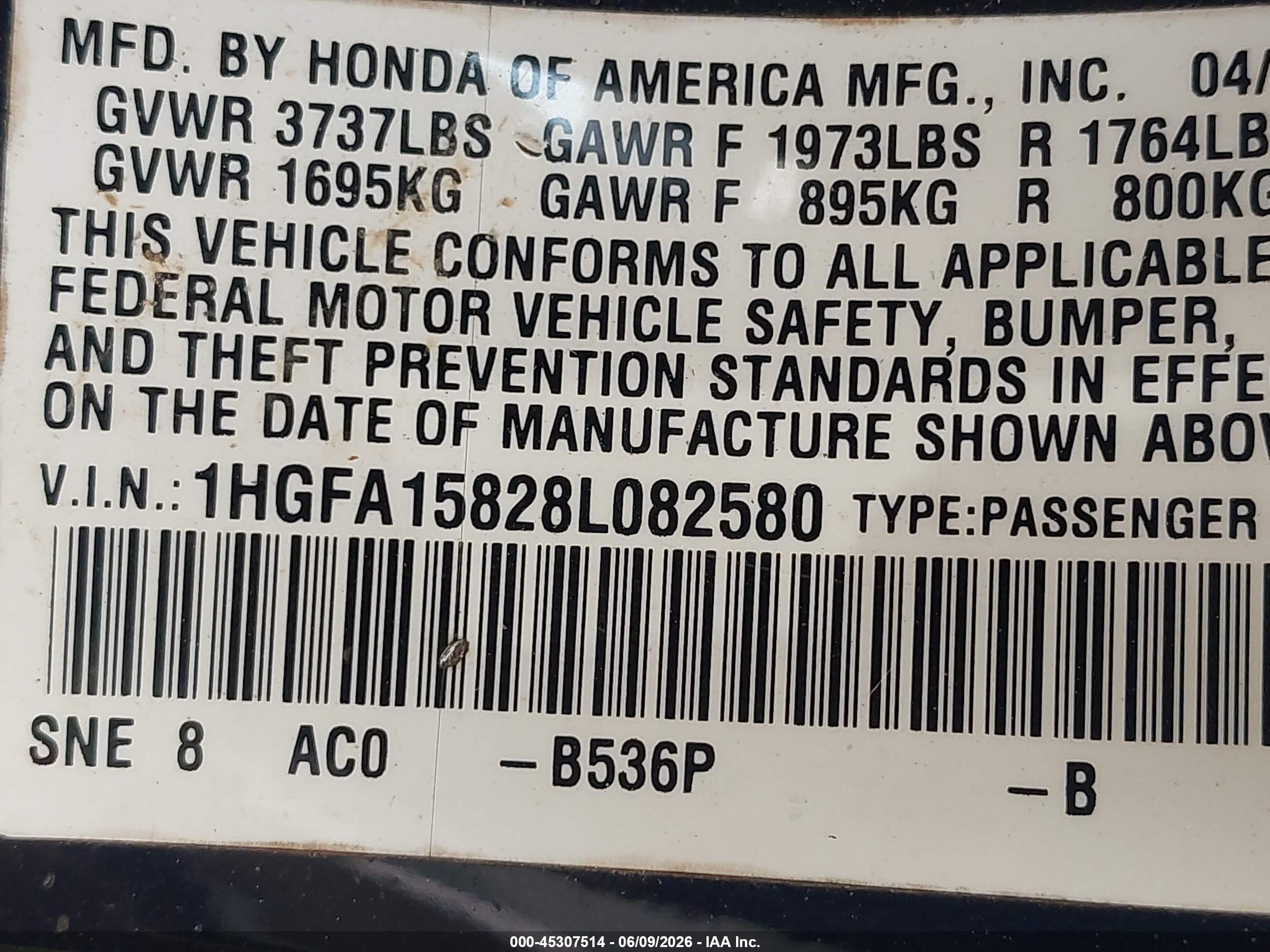 2008 Honda Civic Ex Blue vin: 1HGFA15828L082580