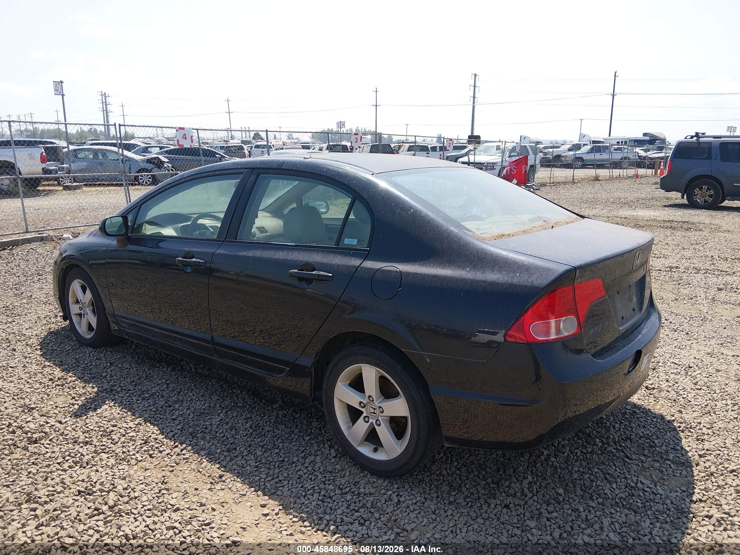 2006 Honda Civic Ex Black vin: 1HGFA15836L062884