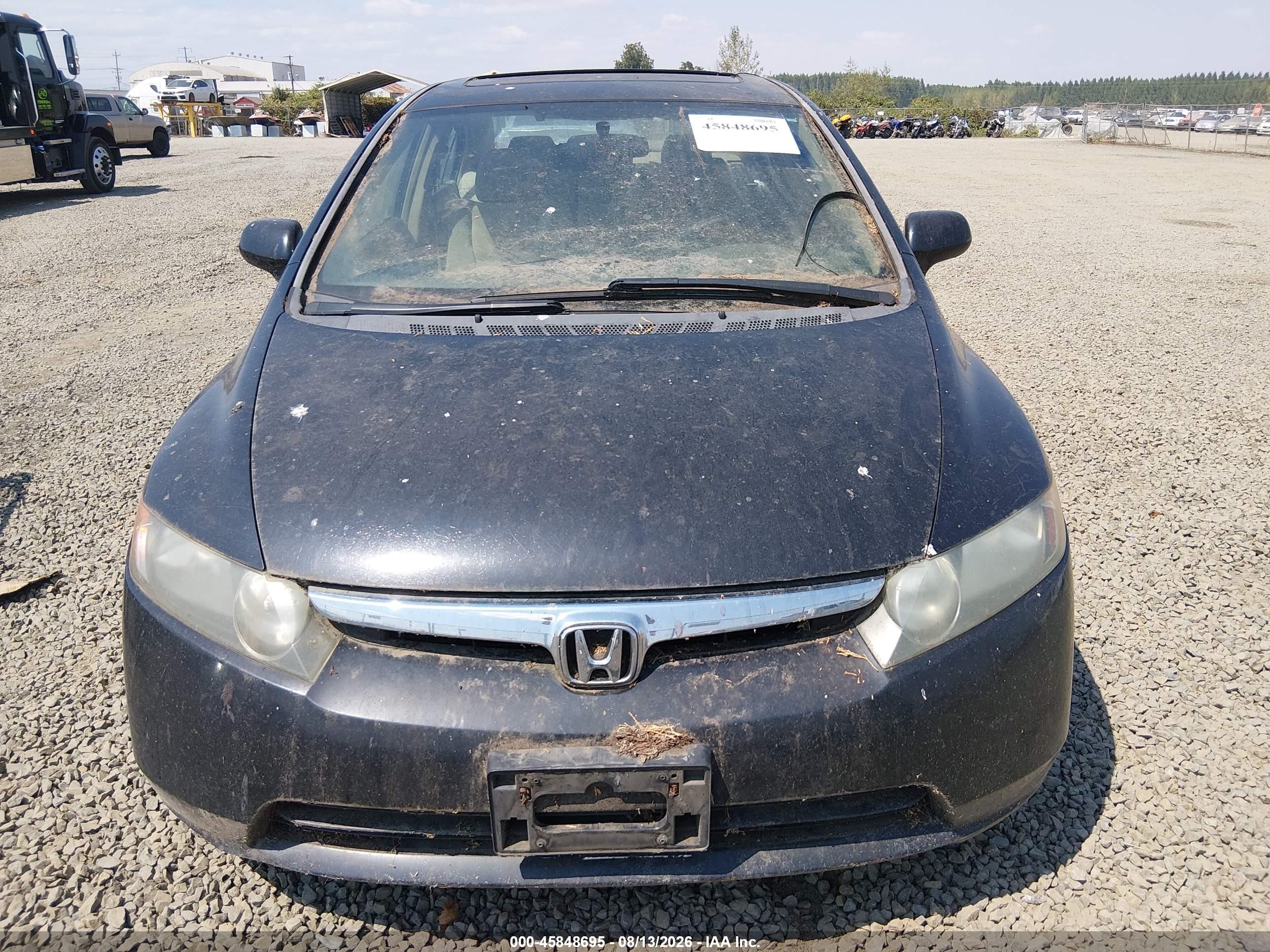 2006 Honda Civic Ex Black vin: 1HGFA15836L062884