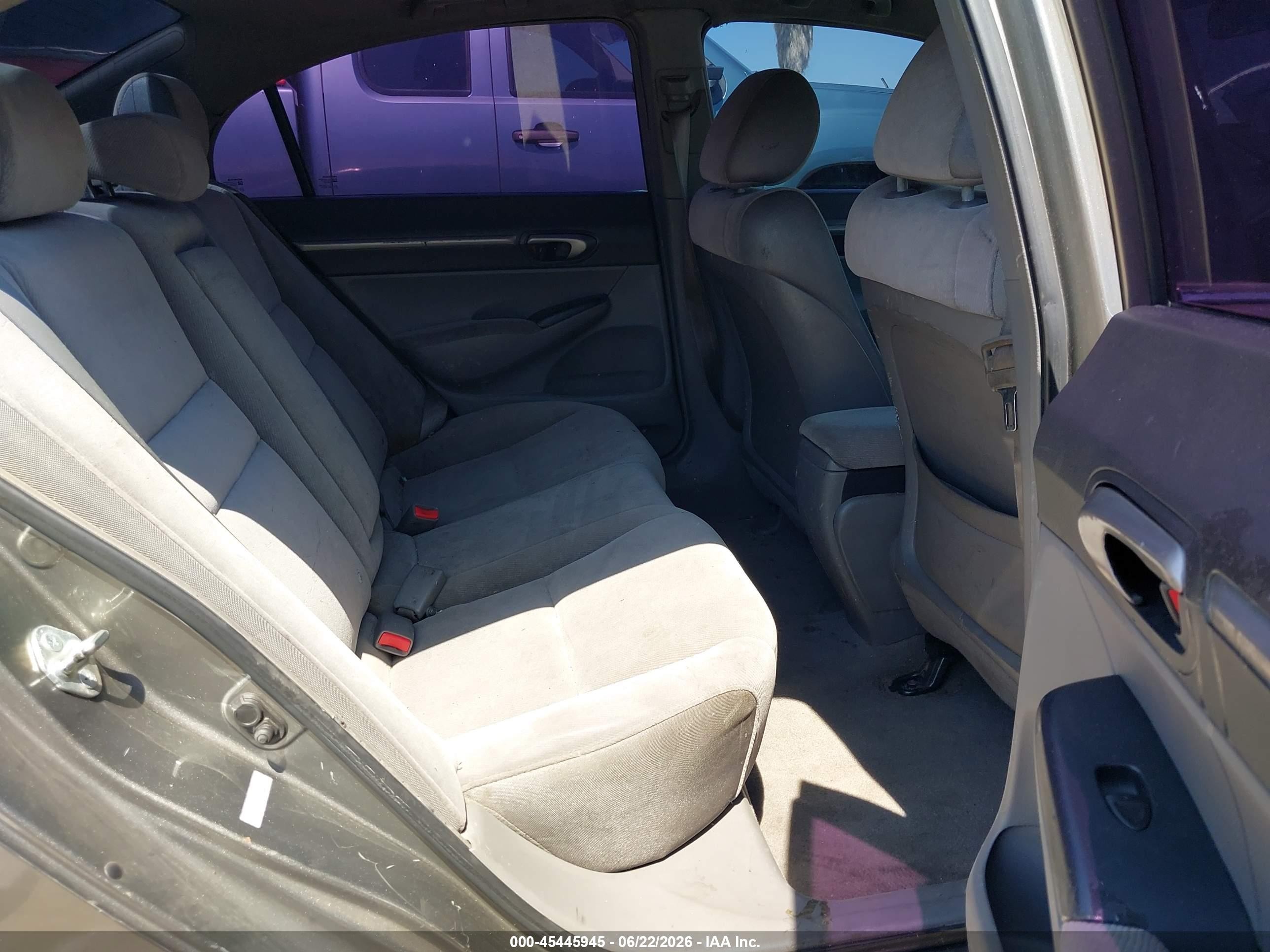 2006 Honda Civic Ex Gray vin: 1HGFA15836L141987