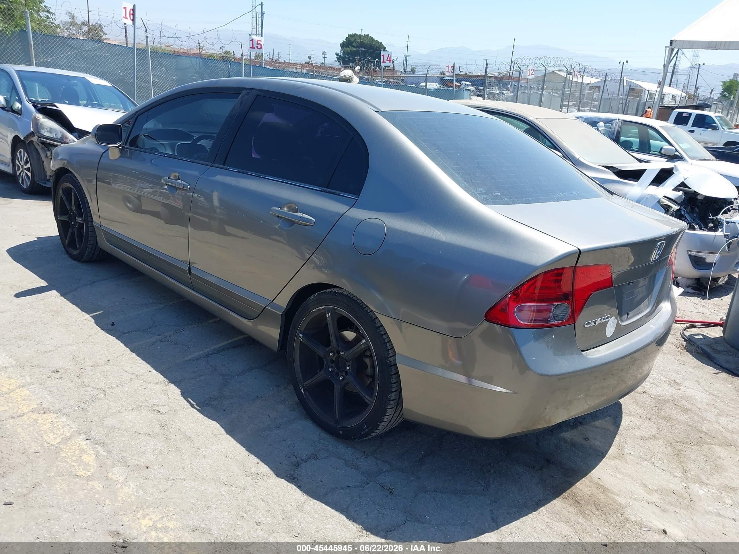 2006 Honda Civic Ex Gray vin: 1HGFA15836L141987