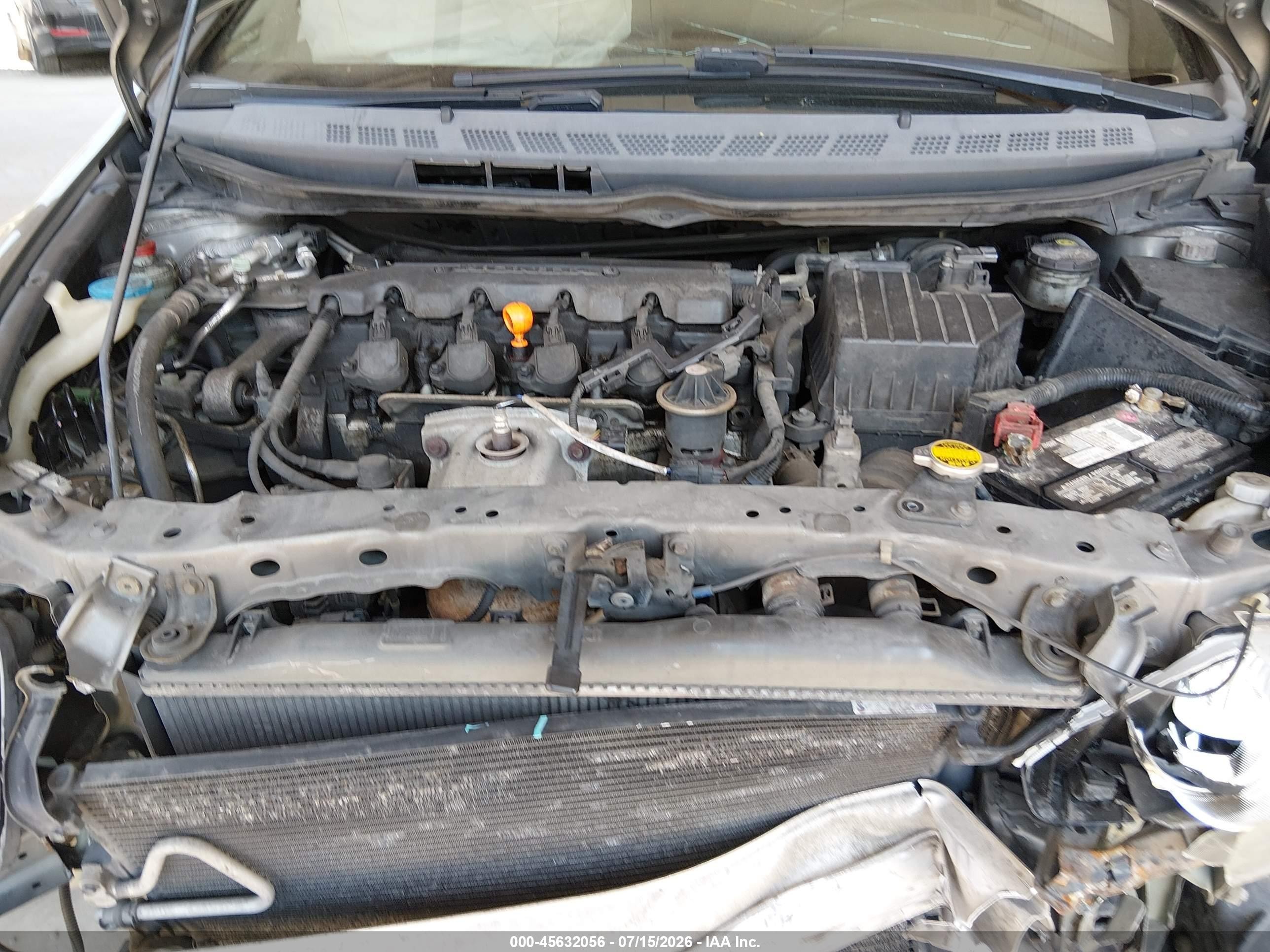 2007 Honda Civic Ex Gray vin: 1HGFA15837L082652