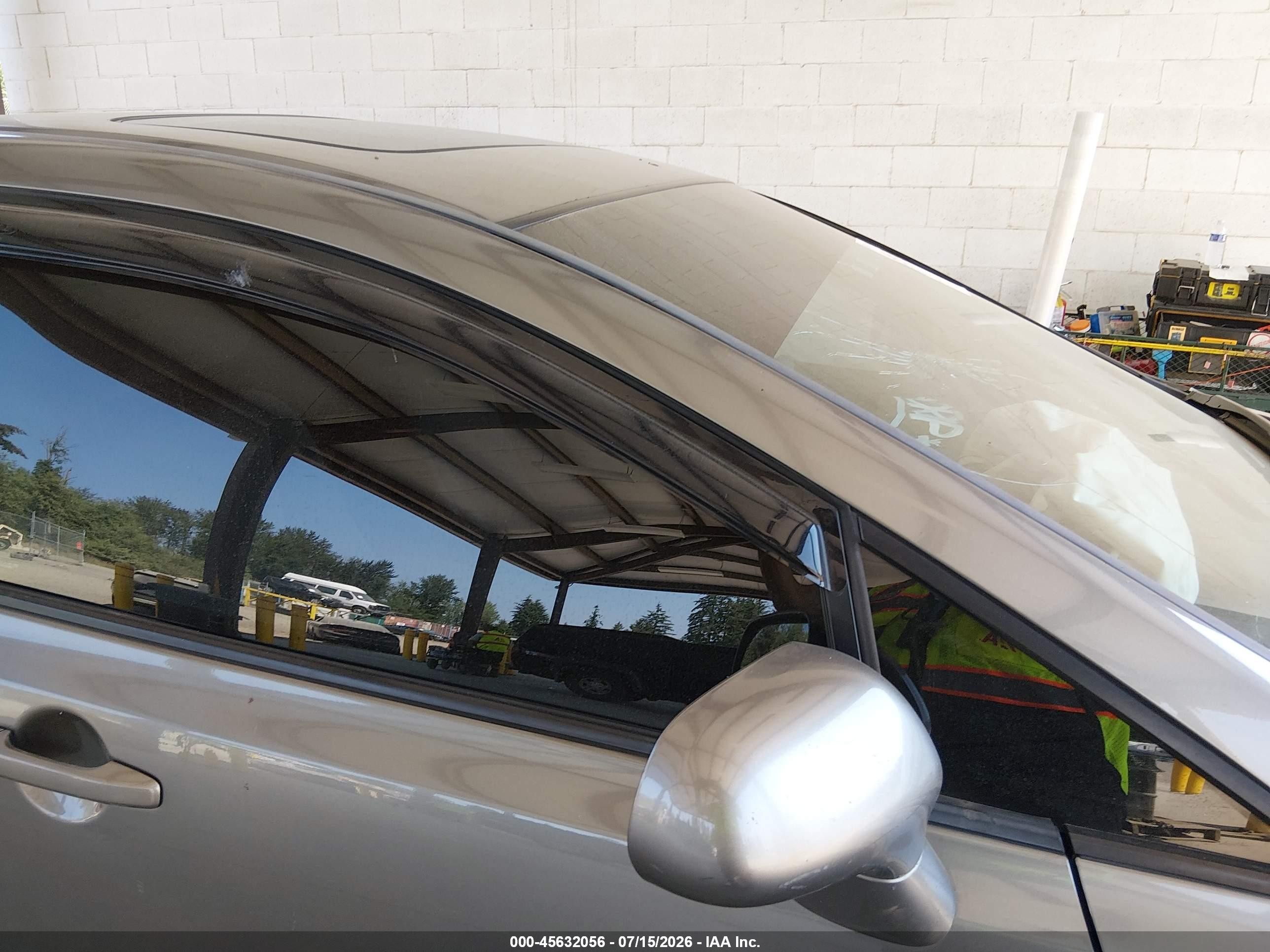 2007 Honda Civic Ex Gray vin: 1HGFA15837L082652