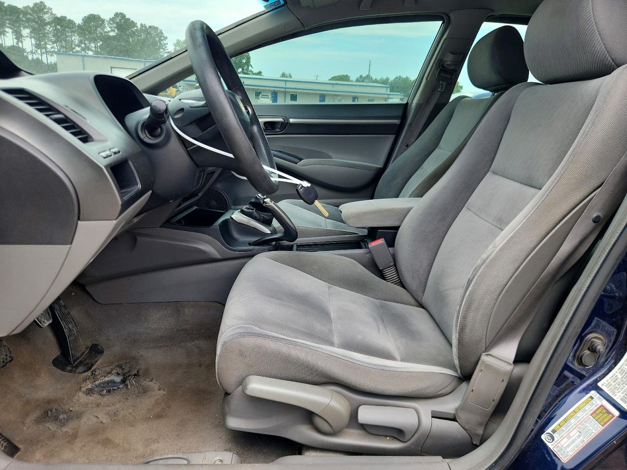 2009 Honda Civic Ex Синий vin: 1HGFA15849L009163