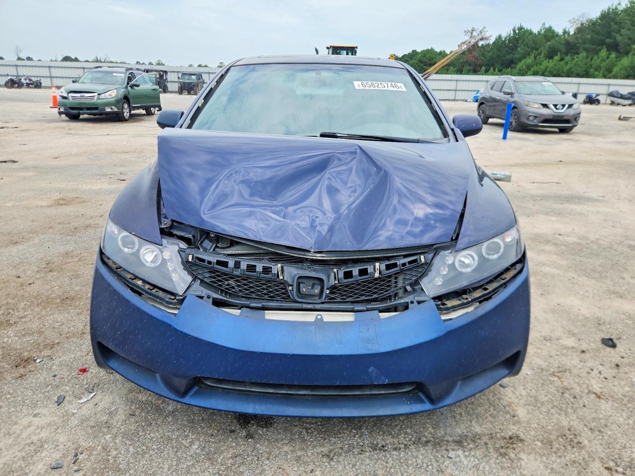 2009 Honda Civic Ex Синий vin: 1HGFA15849L009163