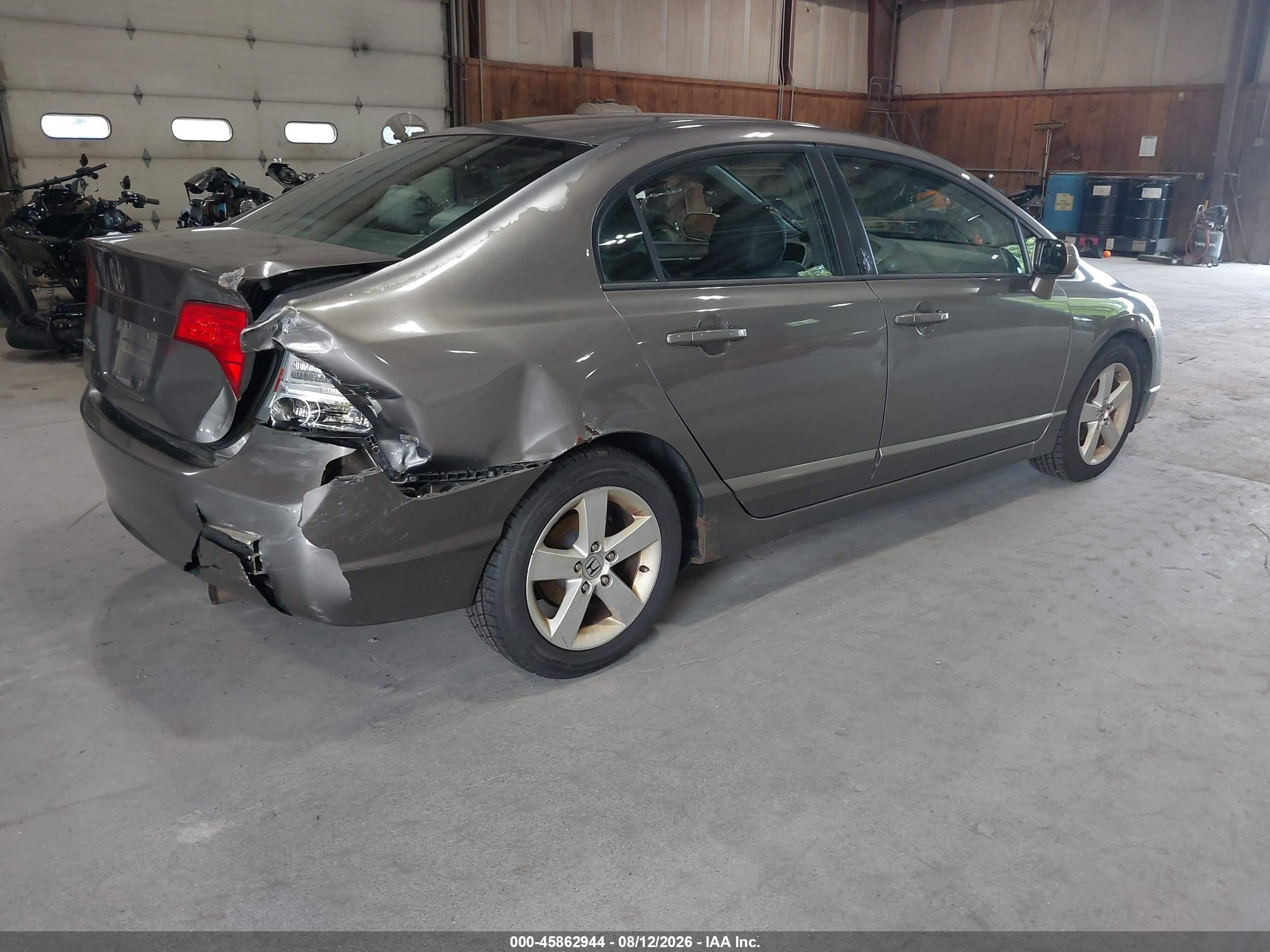 2006 Honda Civic Ex Gray vin: 1HGFA15856L137777