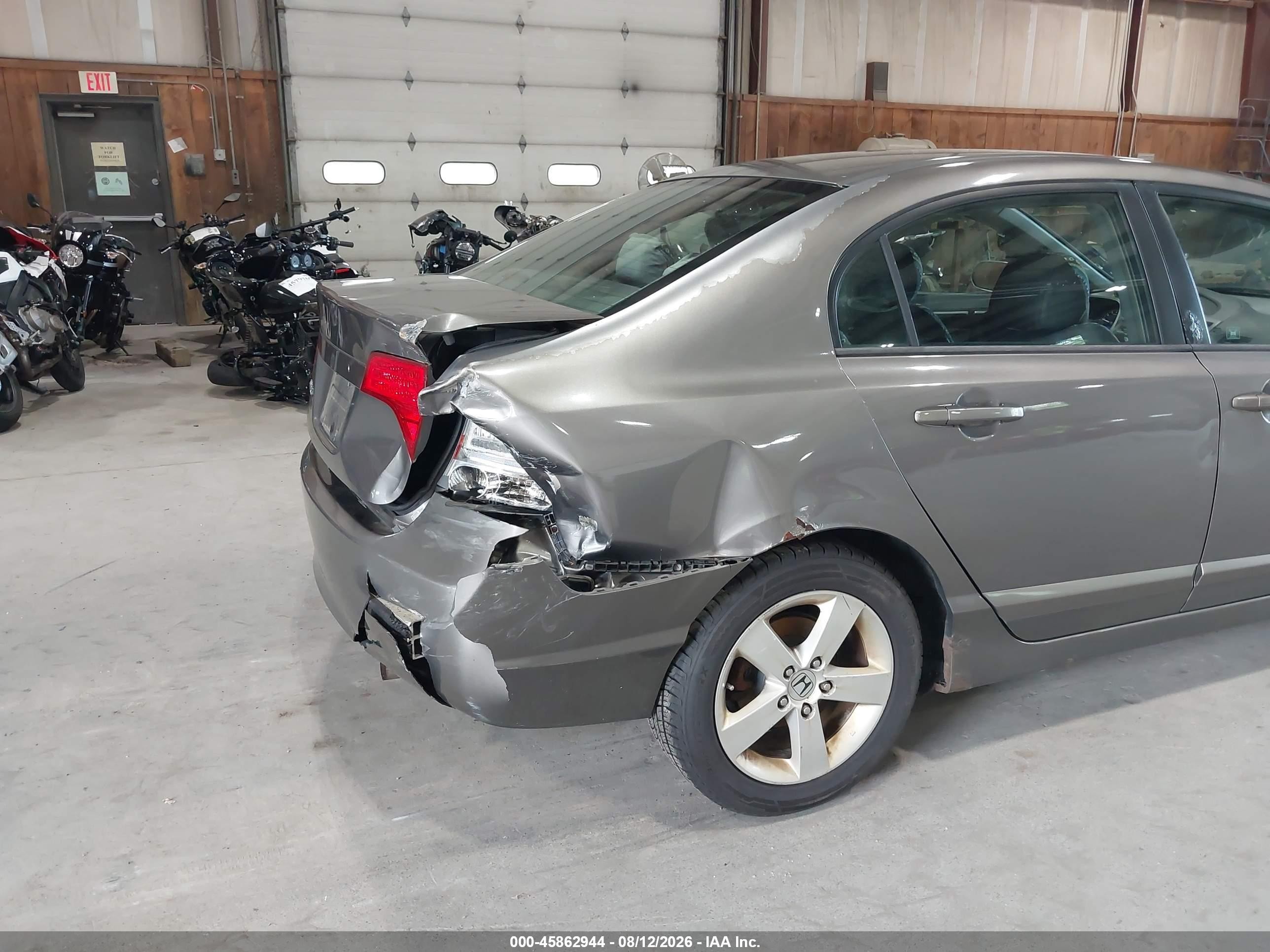 2006 Honda Civic Ex Gray vin: 1HGFA15856L137777