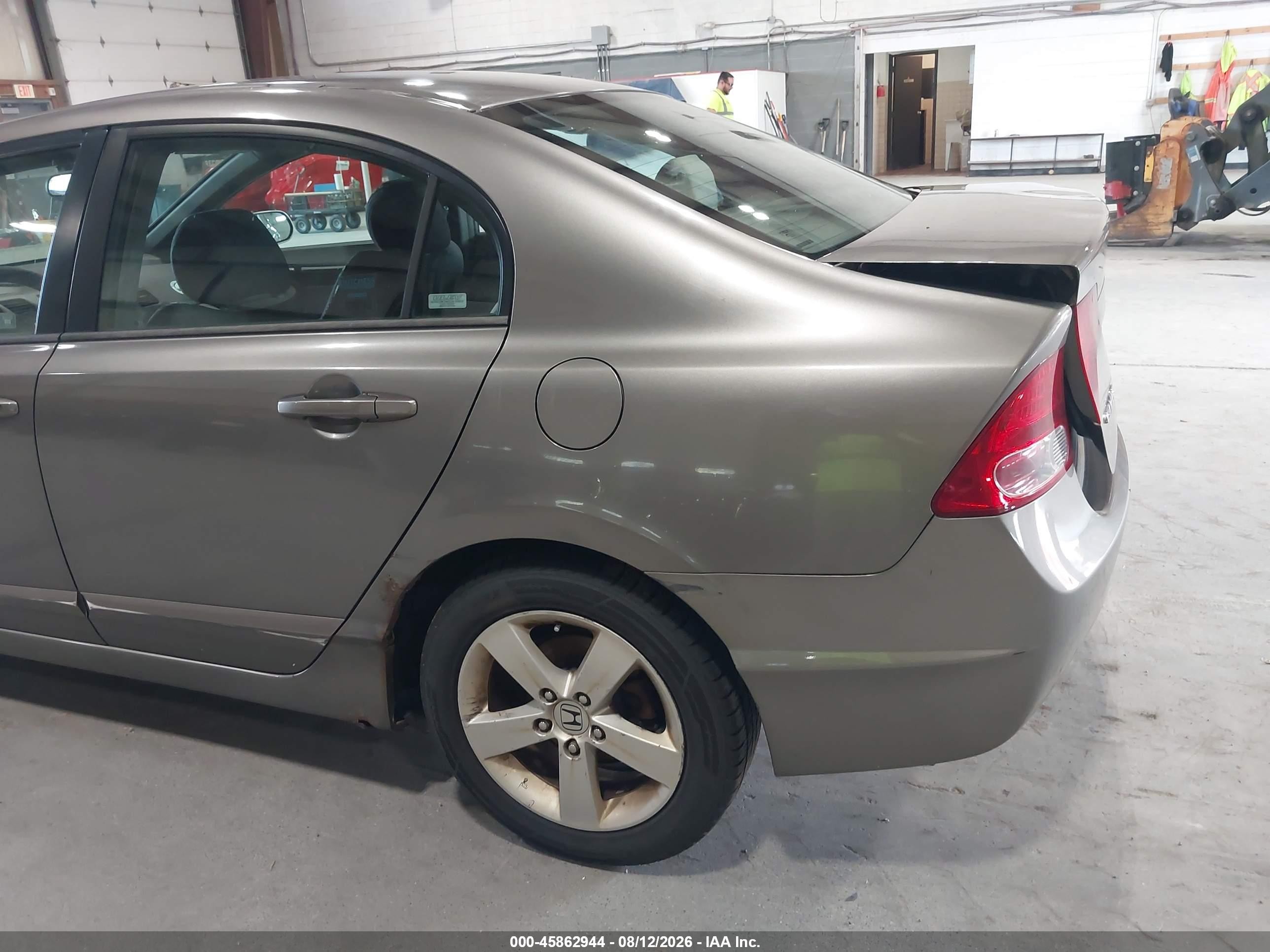 2006 Honda Civic Ex Gray vin: 1HGFA15856L137777