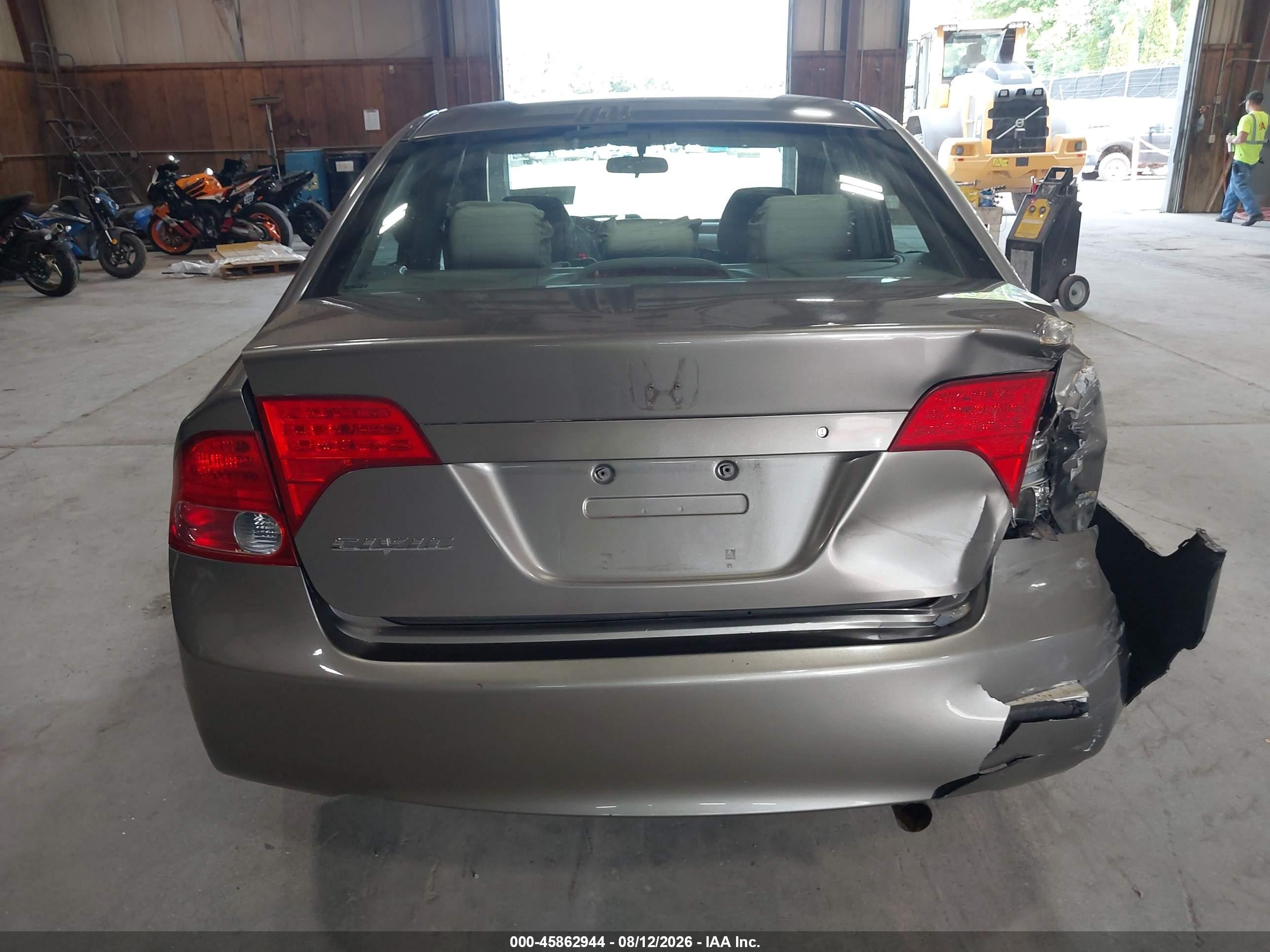 2006 Honda Civic Ex Gray vin: 1HGFA15856L137777