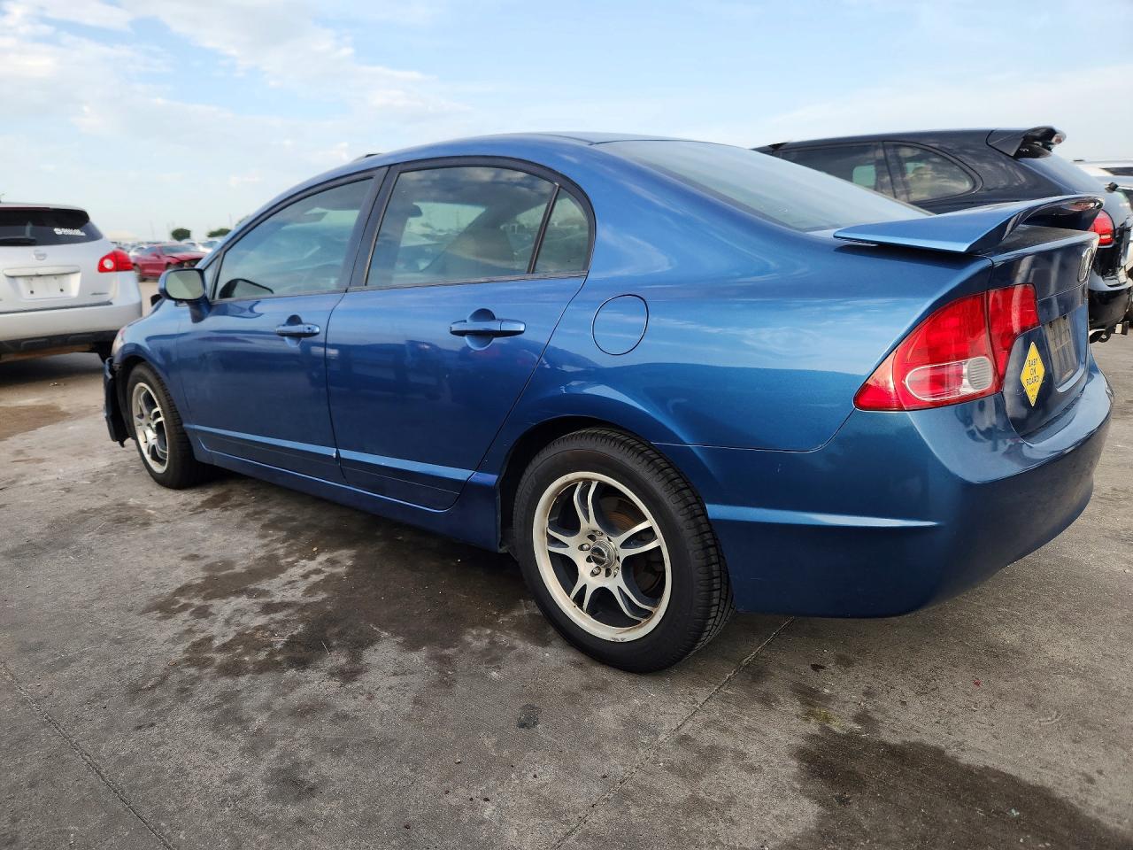 2007 Honda Civic Ex Blue vin: 1HGFA15867L106362