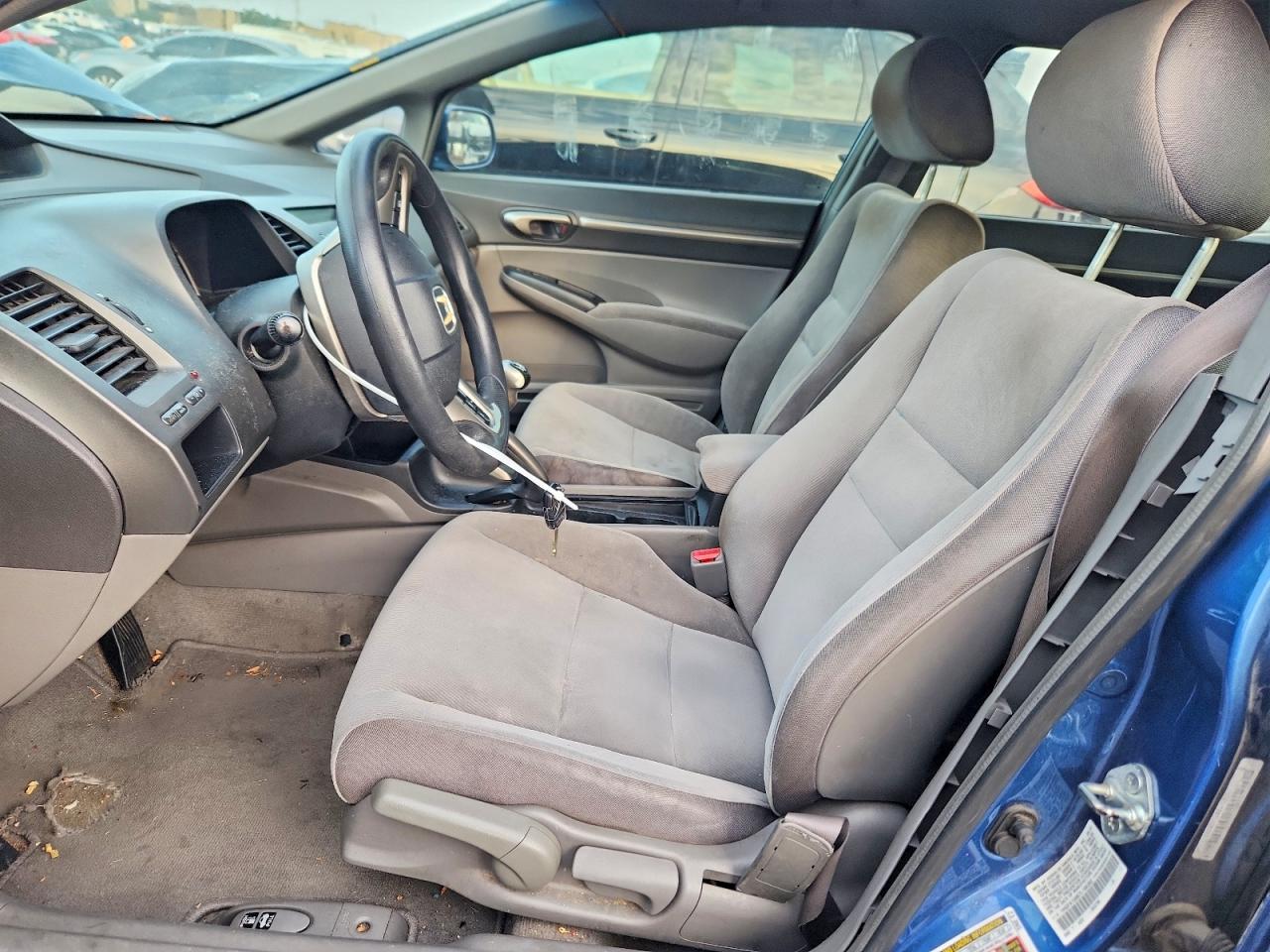 2007 Honda Civic Ex Blue vin: 1HGFA15867L106362