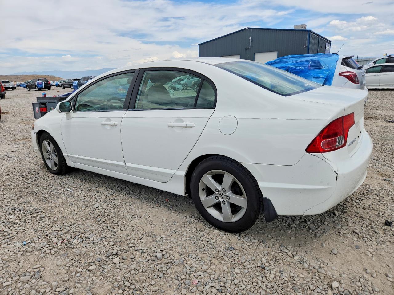 2006 Honda Civic Ex White vin: 1HGFA15876L152507