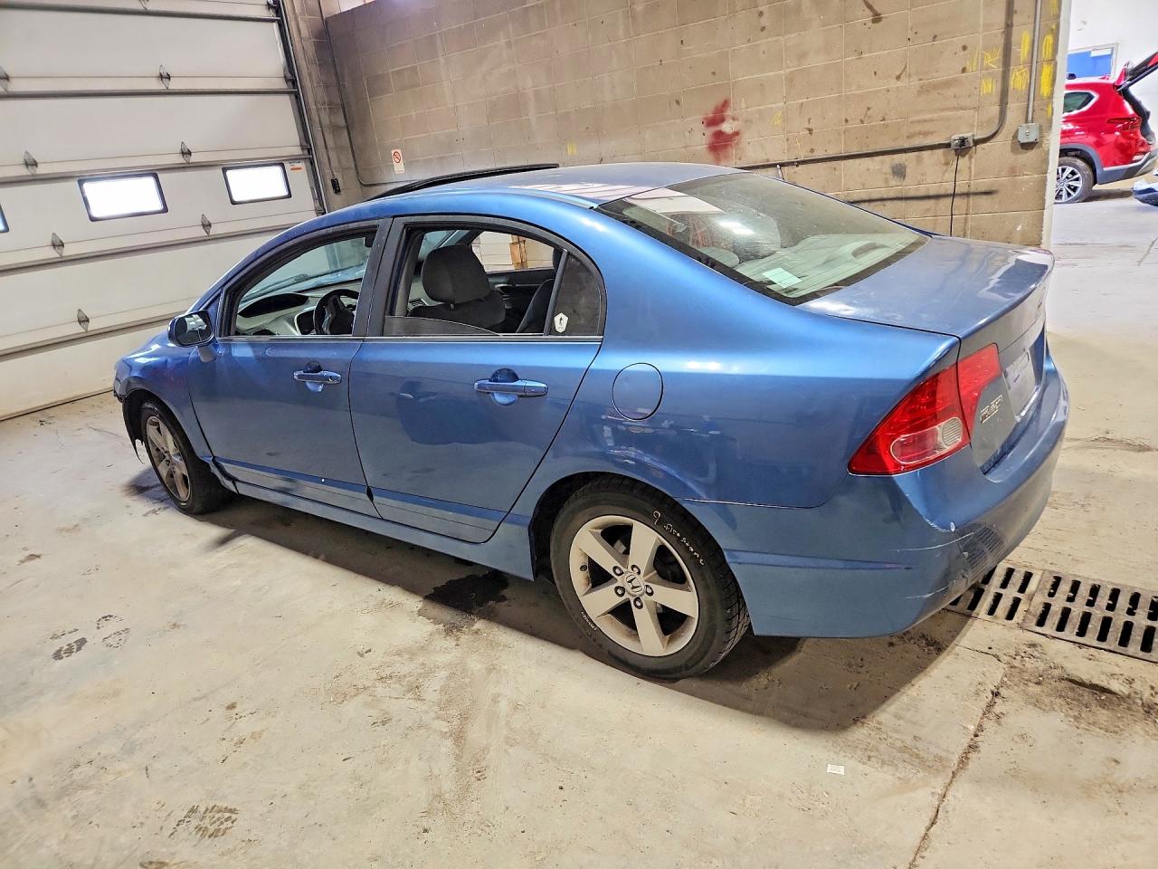 2008 Honda Civic Ex Blue vin: 1HGFA15878L103181