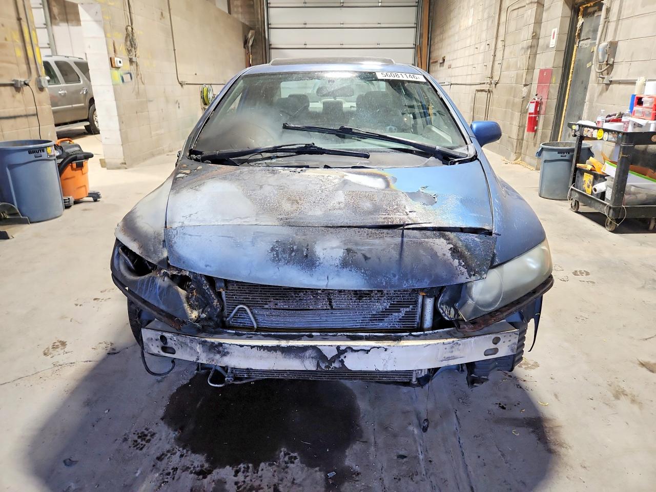 2008 Honda Civic Ex Blue vin: 1HGFA15878L103181