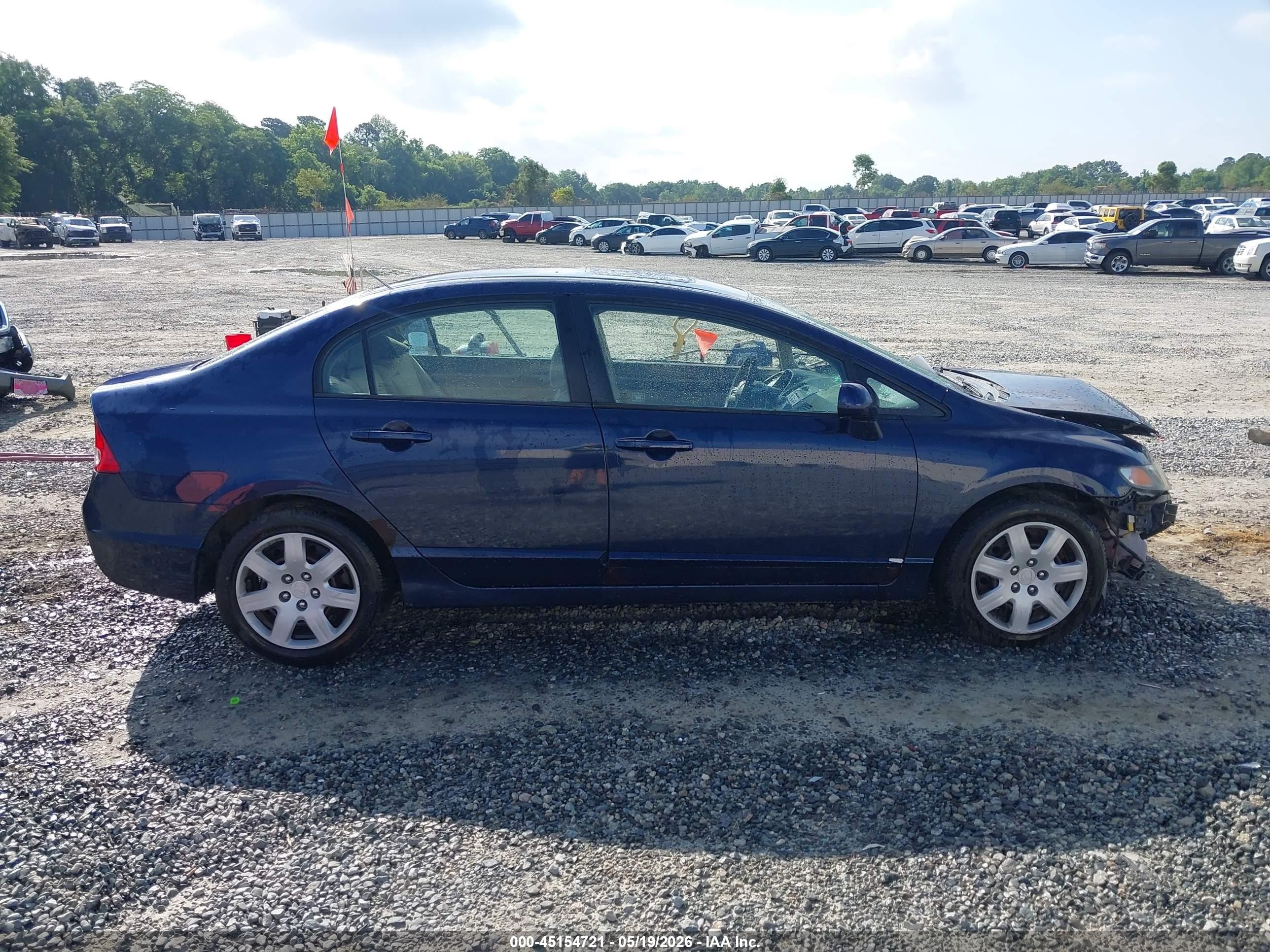 2006 Honda Civic Ex Blue vin: 1HGFA15886L139801