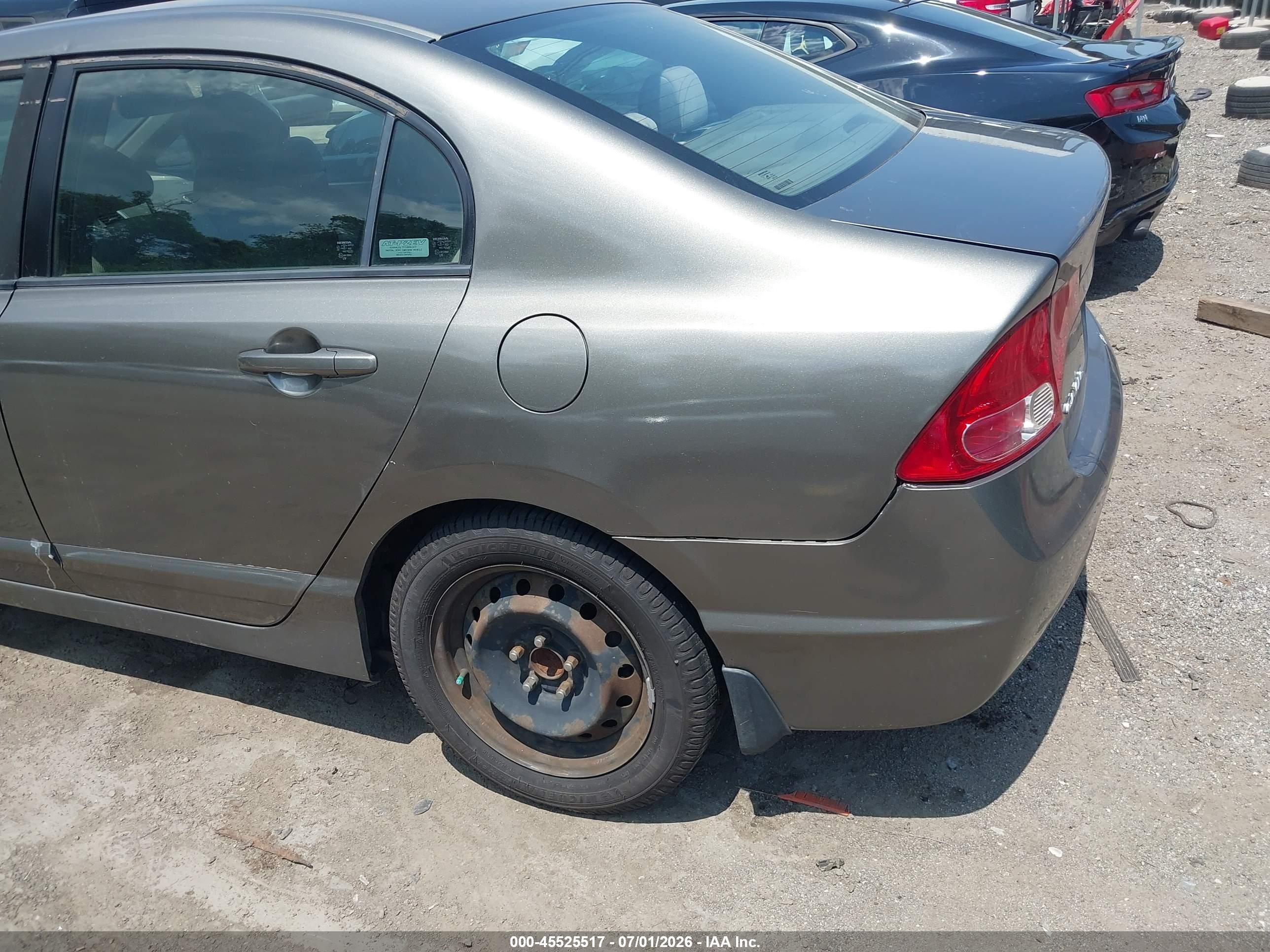 2007 Honda Civic Ex Brown vin: 1HGFA15887L094229