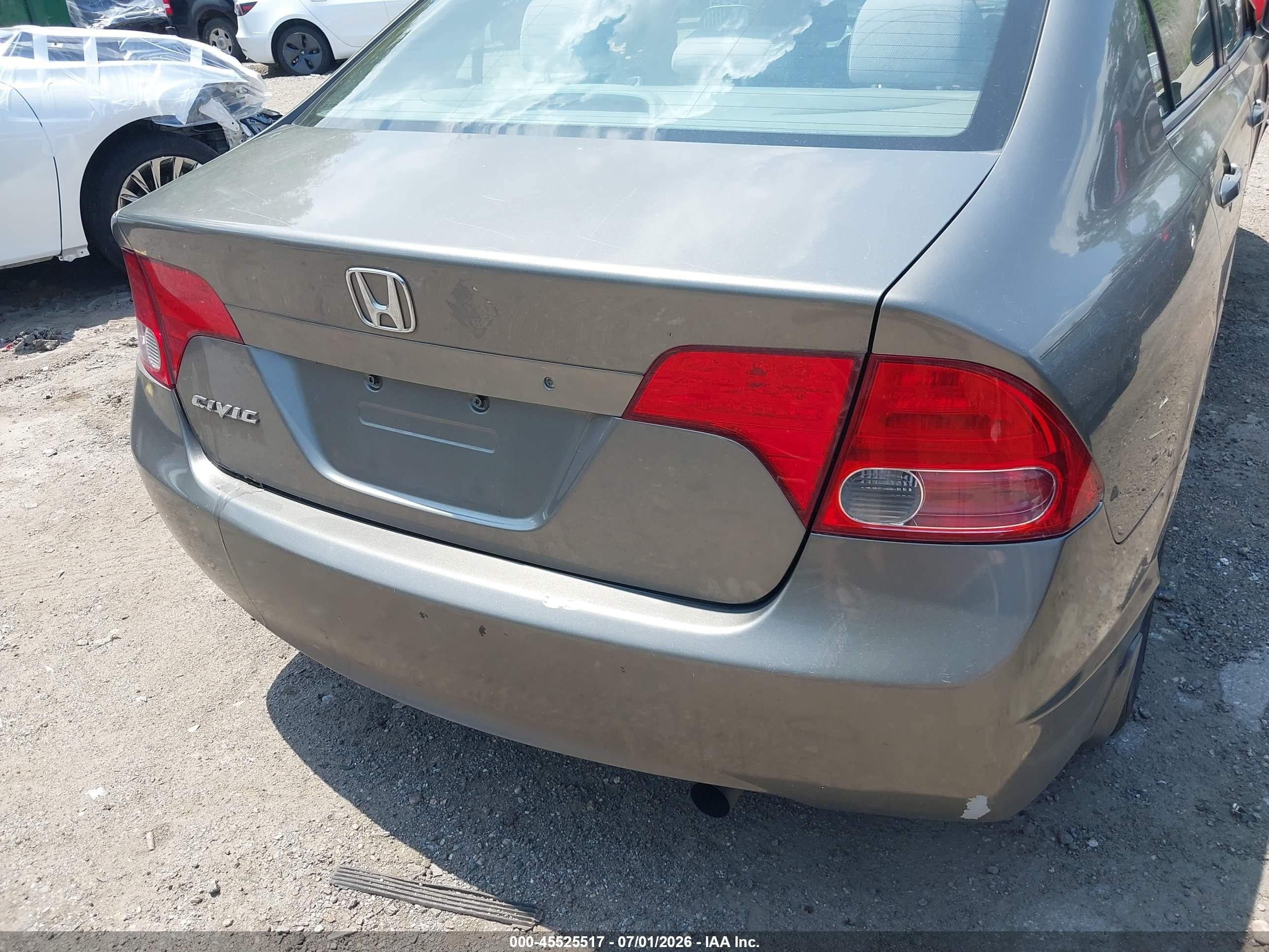 2007 Honda Civic Ex Brown vin: 1HGFA15887L094229
