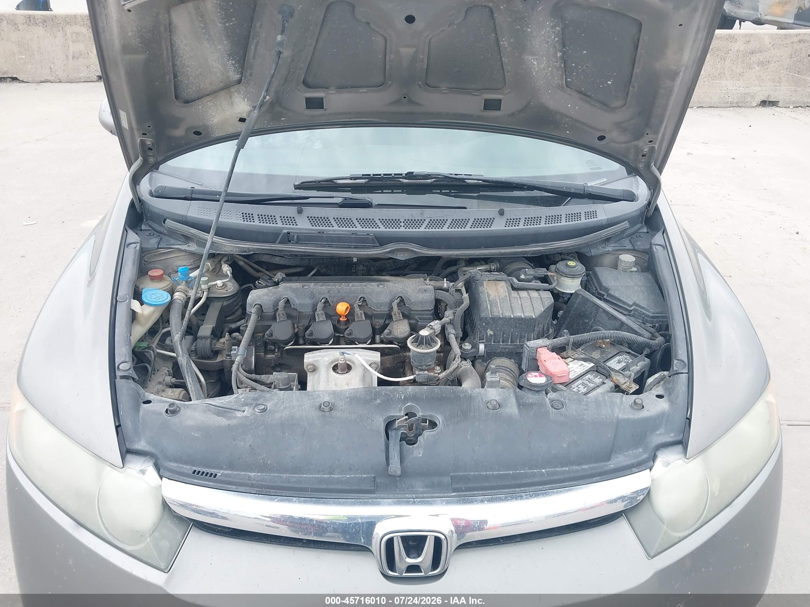 2008 Honda Civic Ex Коричневый vin: 1HGFA15888L049356
