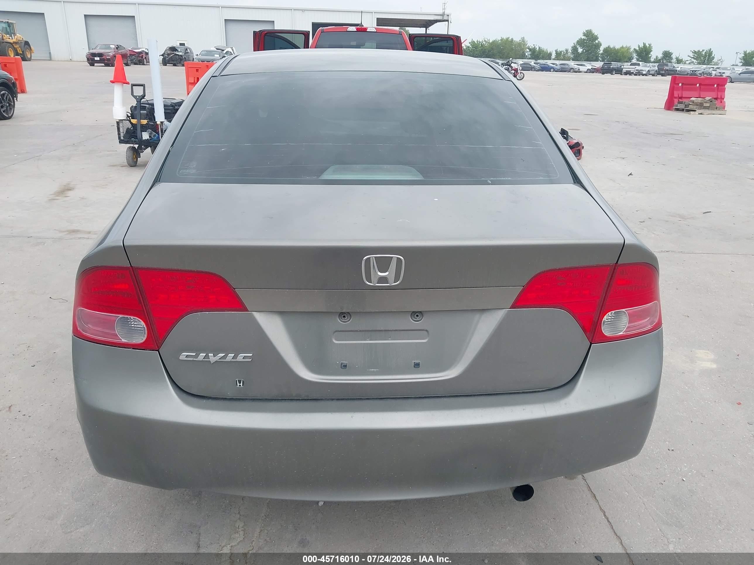 2008 Honda Civic Ex Коричневый vin: 1HGFA15888L049356